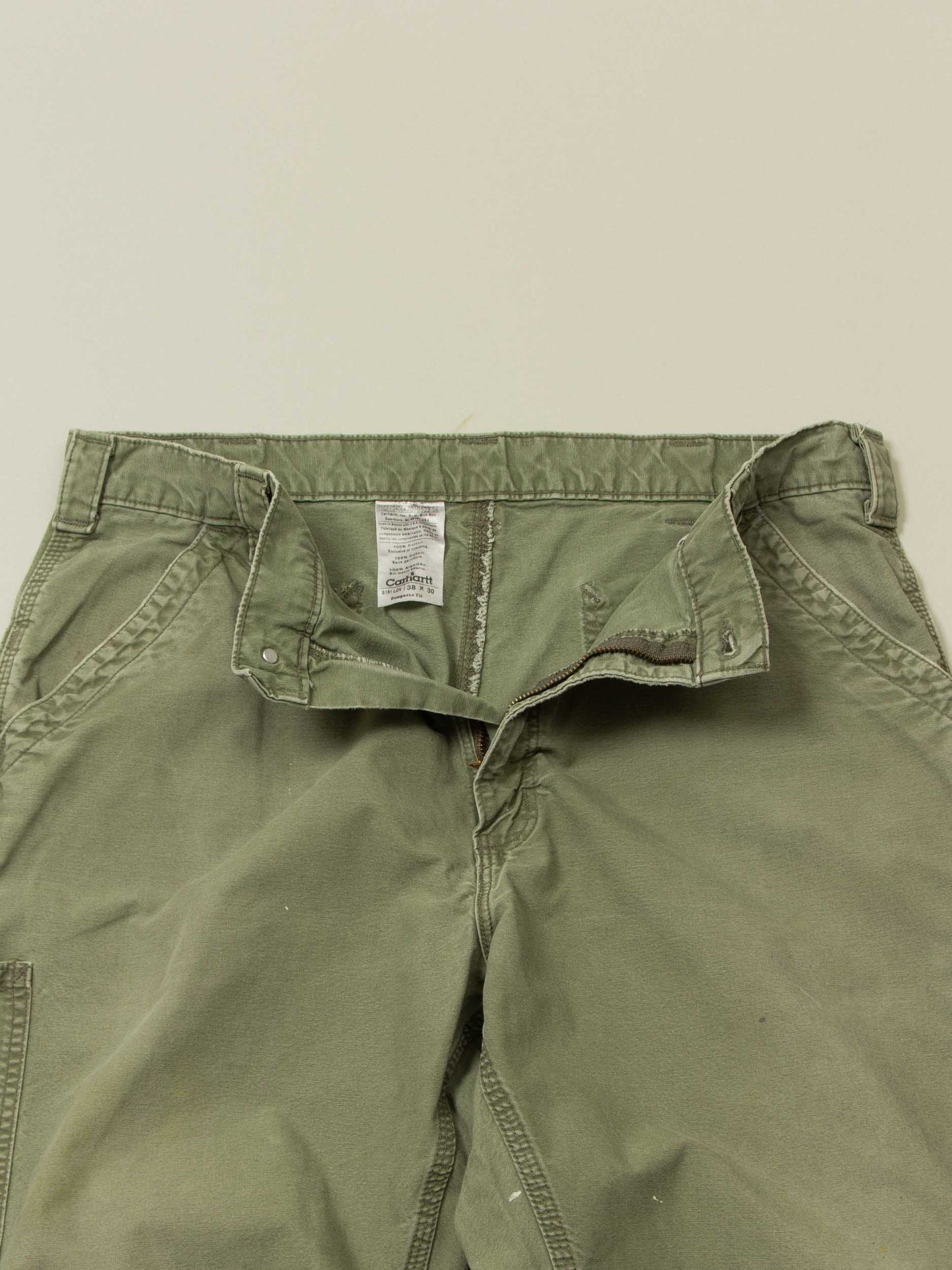 Vtg 1990s Carhartt Carpenter Trousers (36x30)