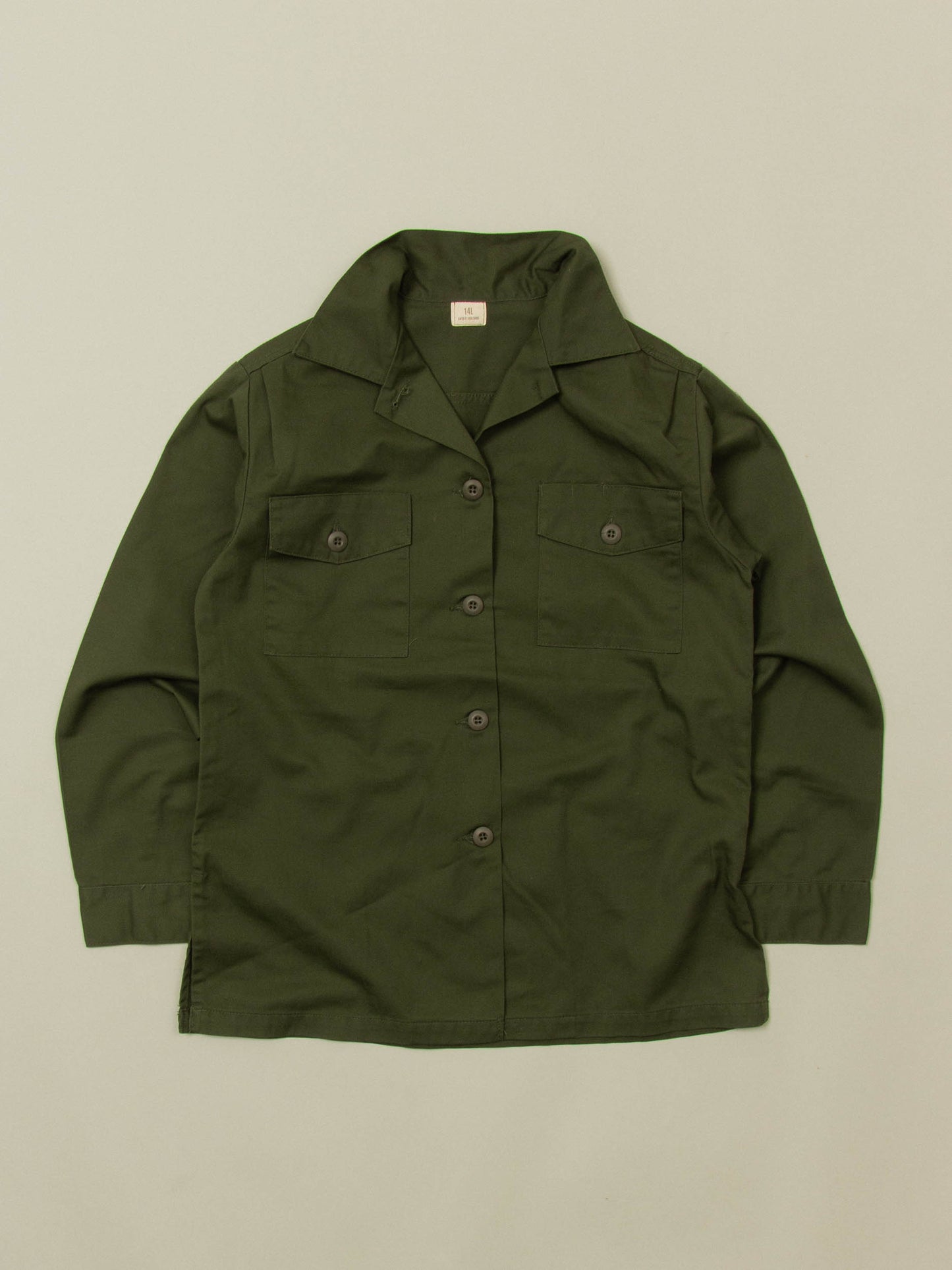 Deadstock US Army OG-507 Women's Fatigue Shirt