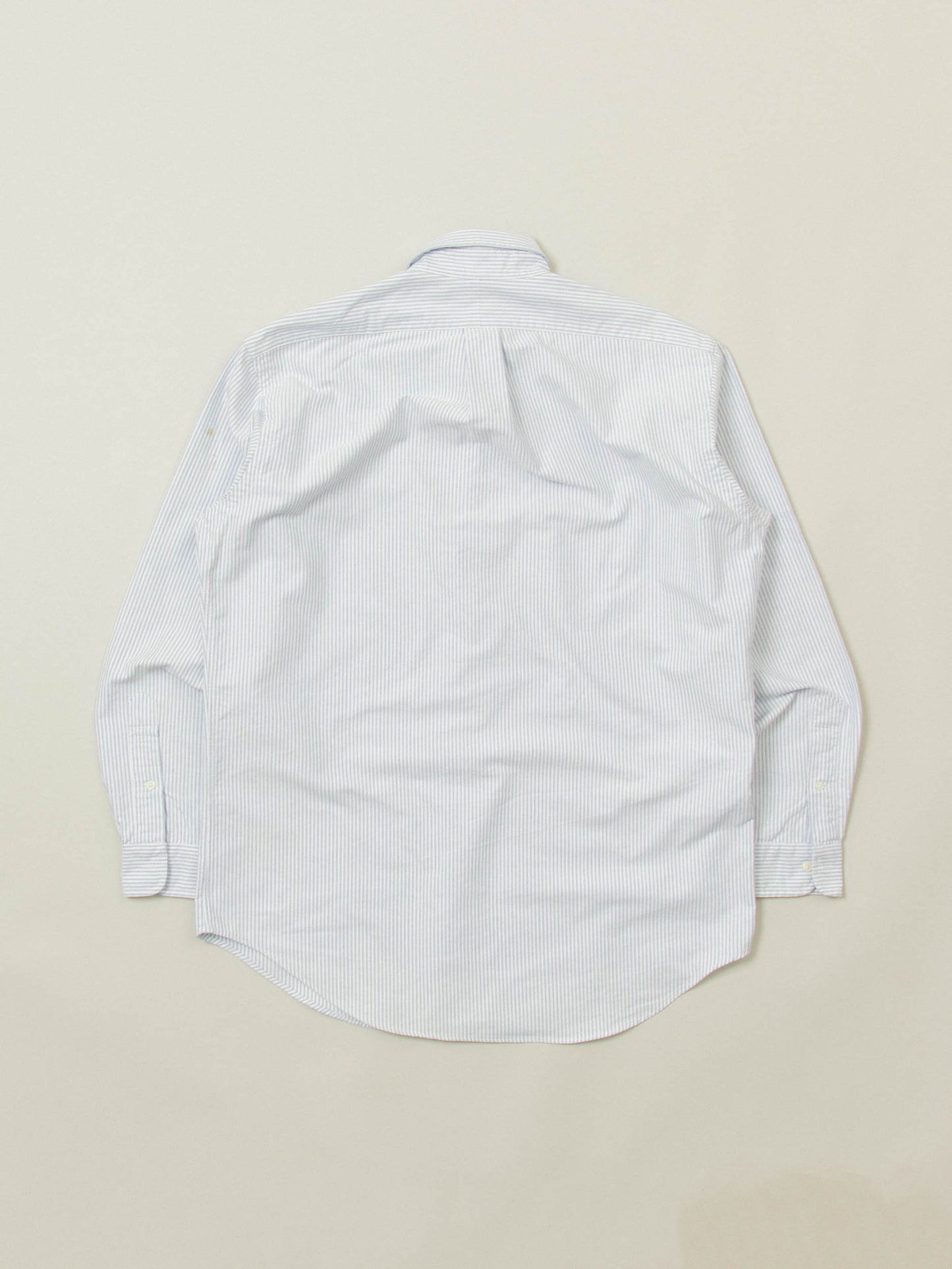 Vtg 1990s Striped Ralph Lauren Button Down Shirt (XL)