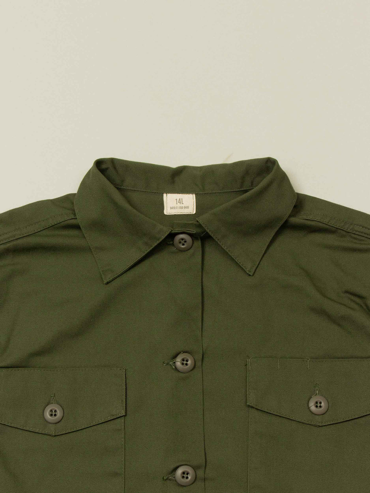 Deadstock US Army OG-507 Women's Fatigue Shirt