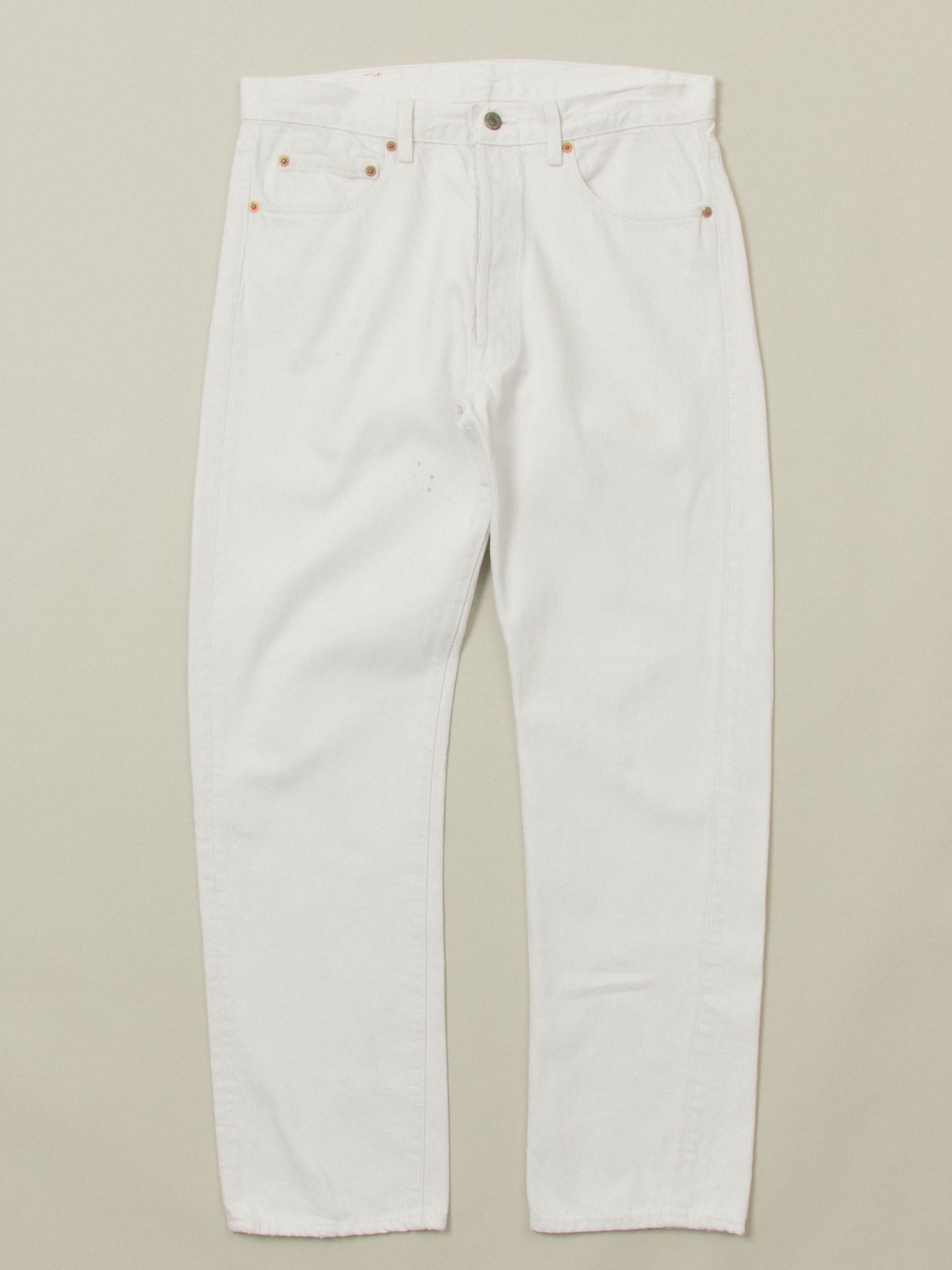 Vtg 1980s White Levi's 501 Jeans – Made in USA (34x31)