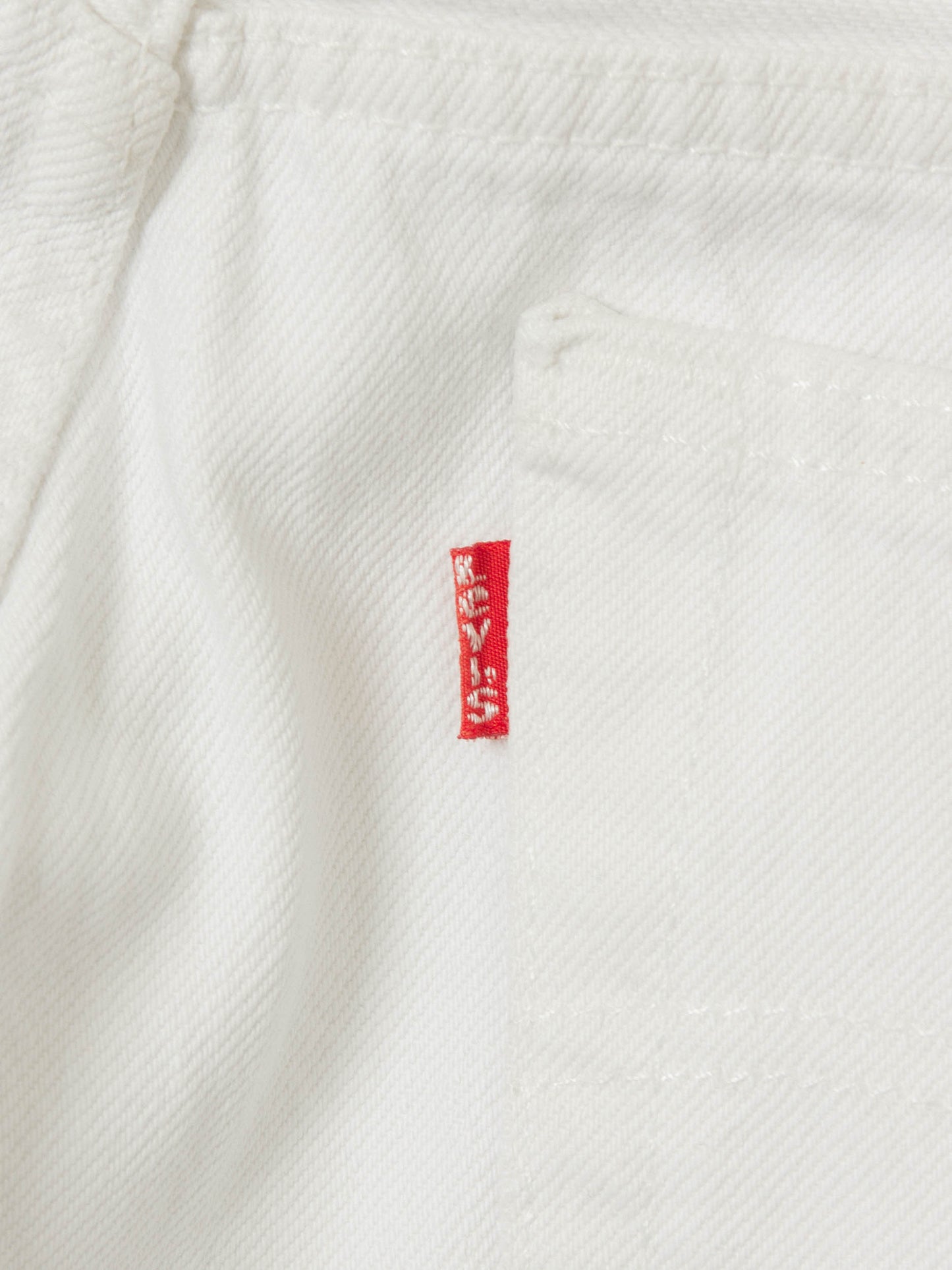 Vtg 1980s White Levi's 501 Jeans – Made in USA (34x31)