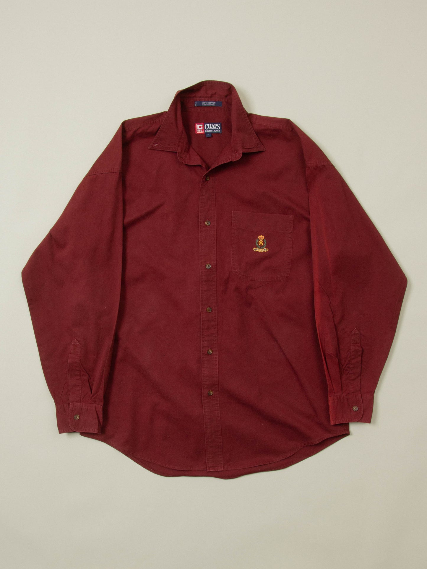 Vtg 1990s Chaps Ralph Lauren Shirt (XL)