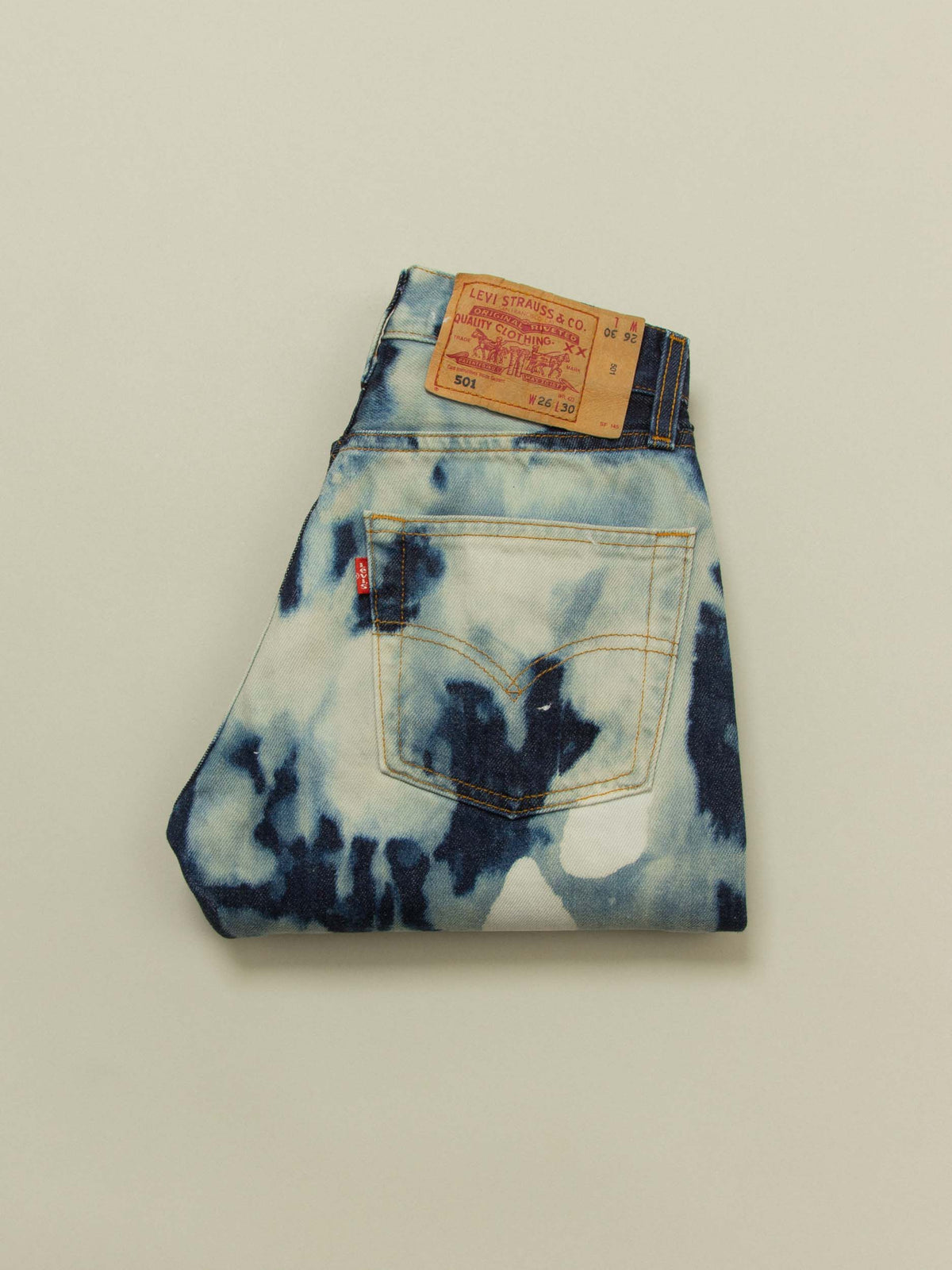 Vtg Bleached Levi's 501 Jeans (24x30)