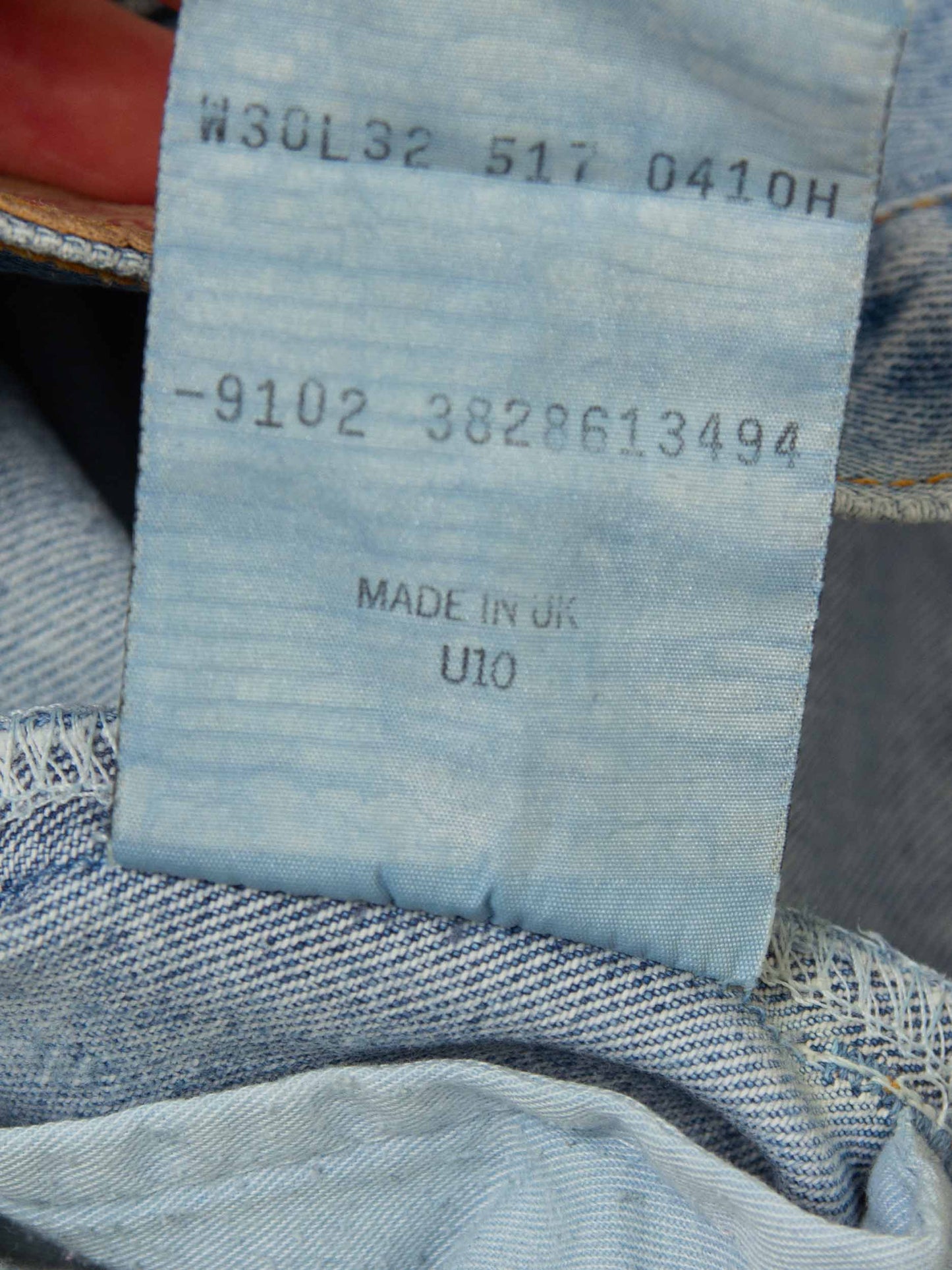Vtg 1990s Levi's 501 Jeans – Made in UK (30x32)