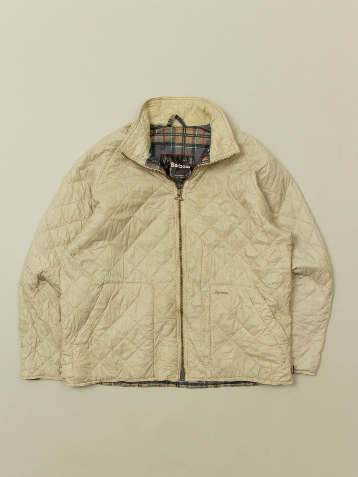 Vtg Barbour Quilted Sports Jacket – Made in England (XL)