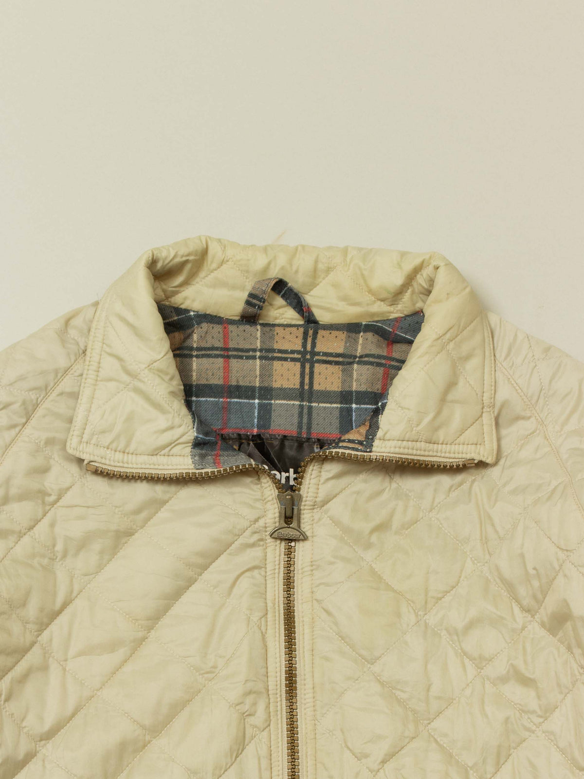 Vtg Barbour Quilted Sports Jacket – Made in England (XL)