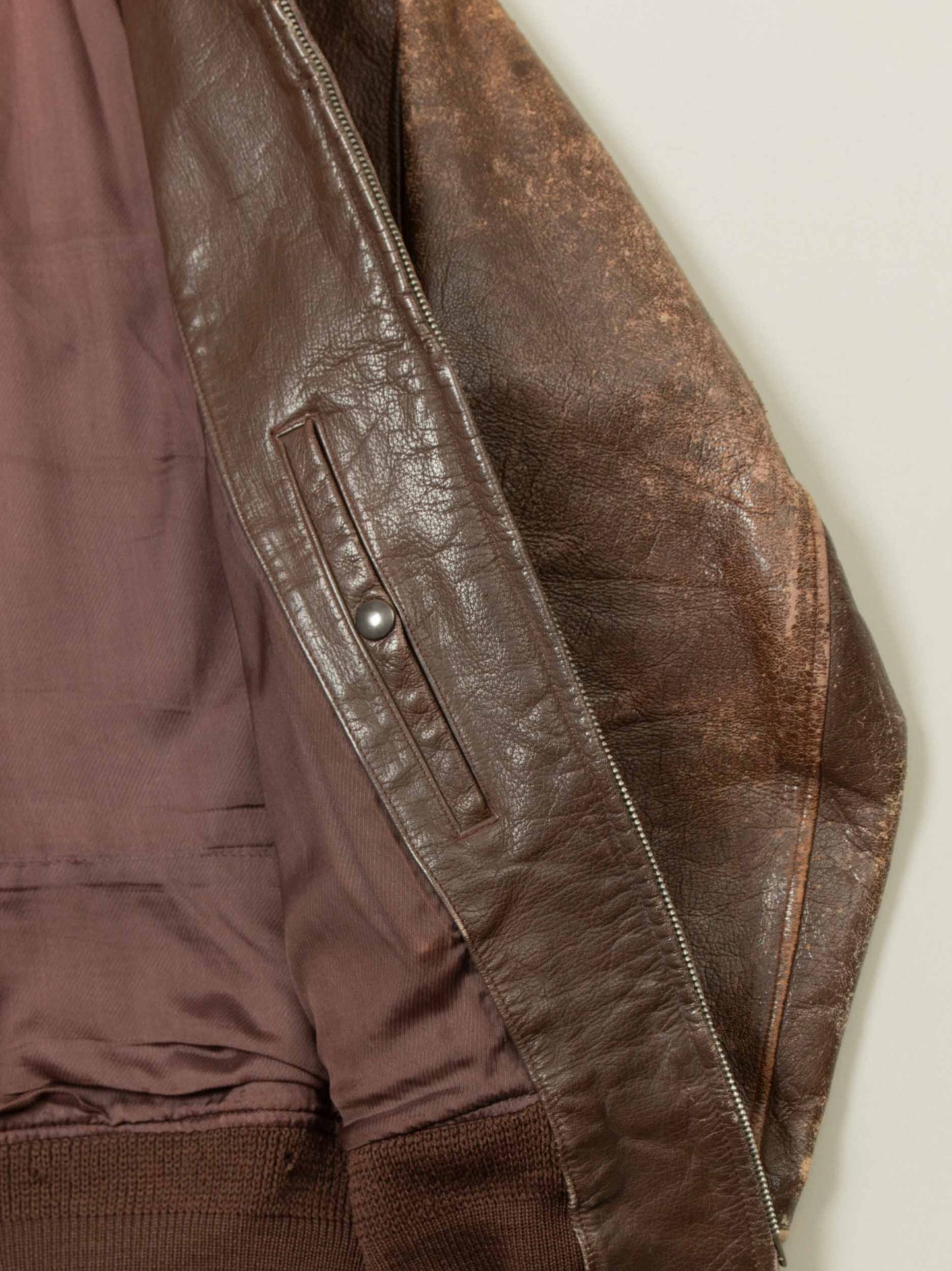 Vtg 1940/50s US Navy G-1 Flight Jacket (S)