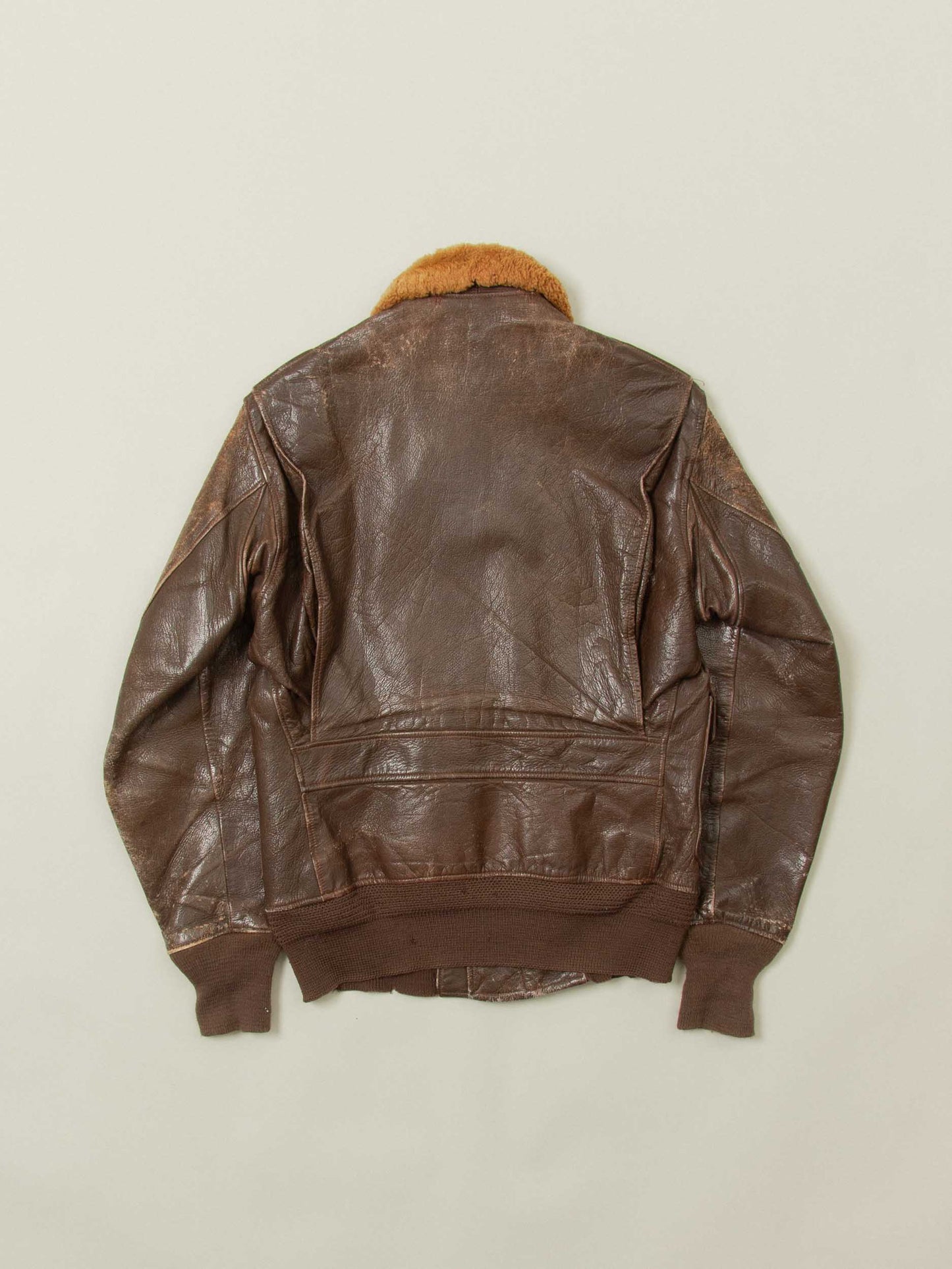 Vtg 1940/50s US Navy G-1 Flight Jacket (S)