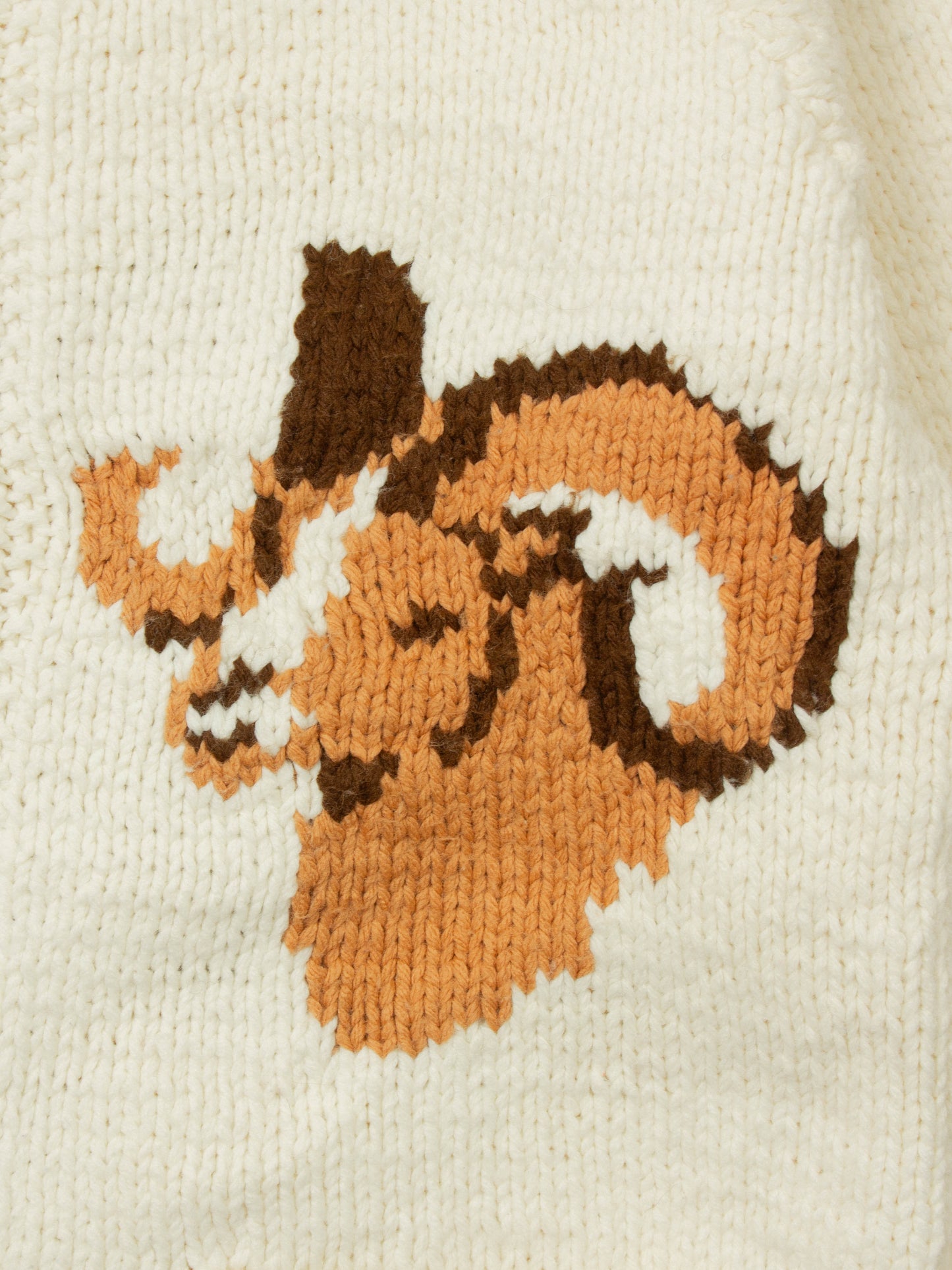 Vtg 1970s Heavy Cowichan Wool Sweater (L)