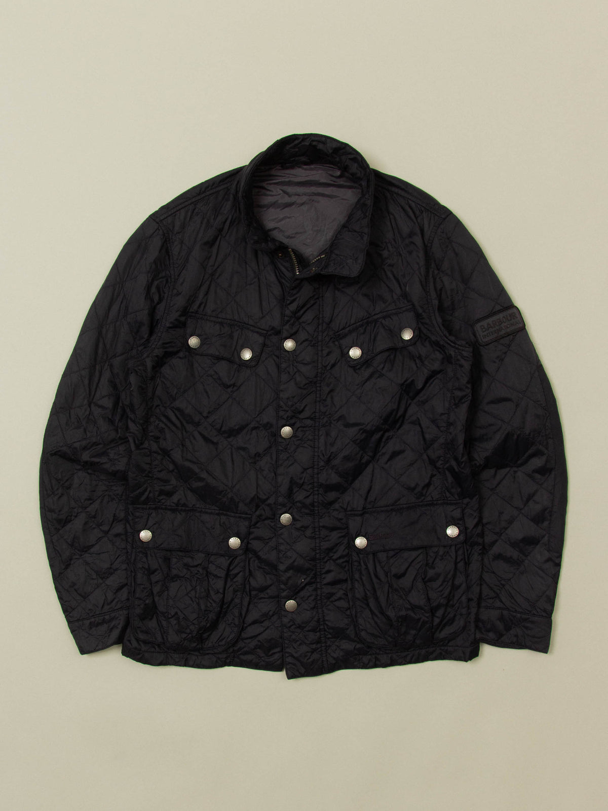 Vtg Quilted Barbour Jacket – Made in England (L)