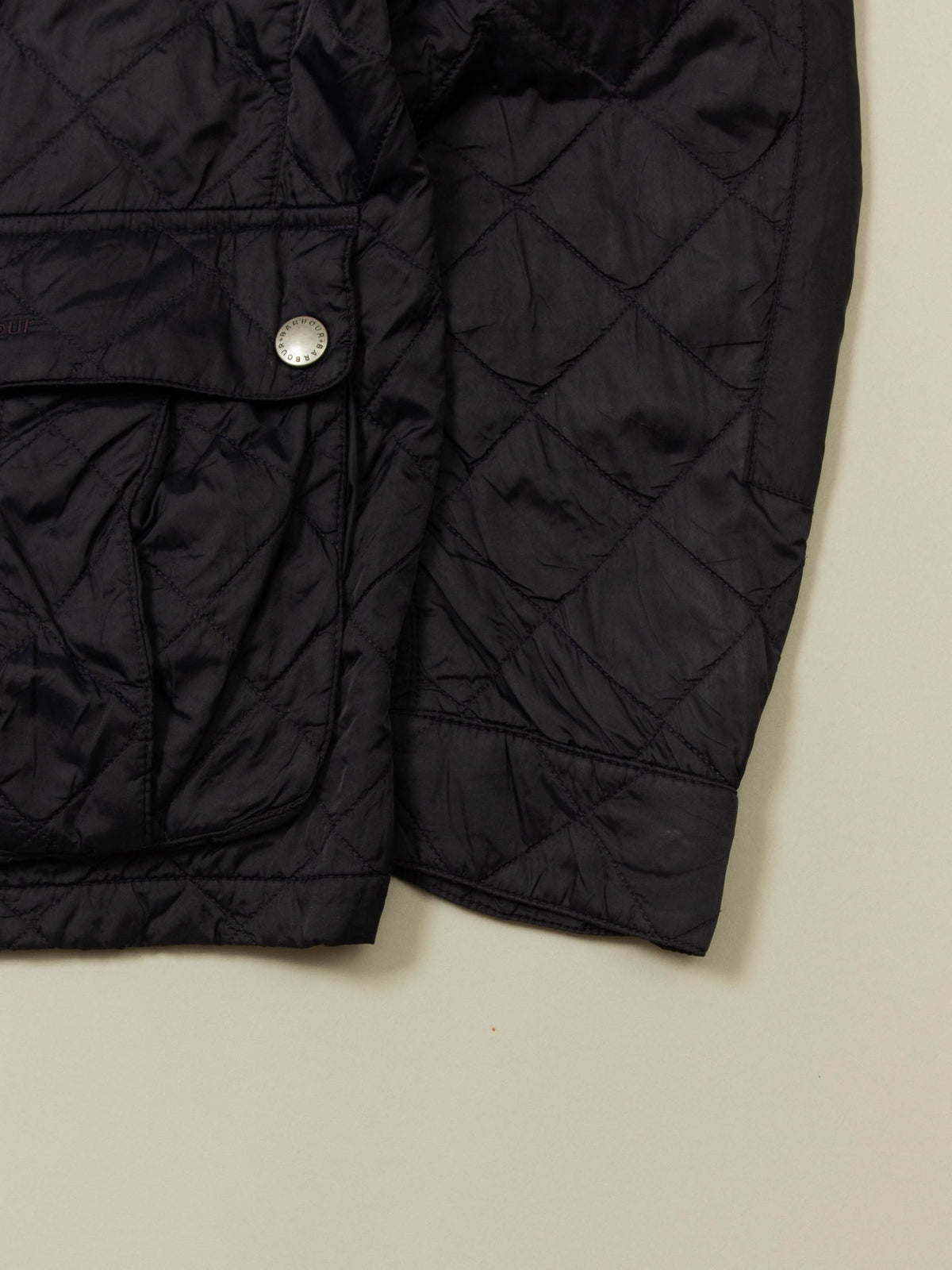 Vtg Quilted Barbour Jacket – Made in England (L)