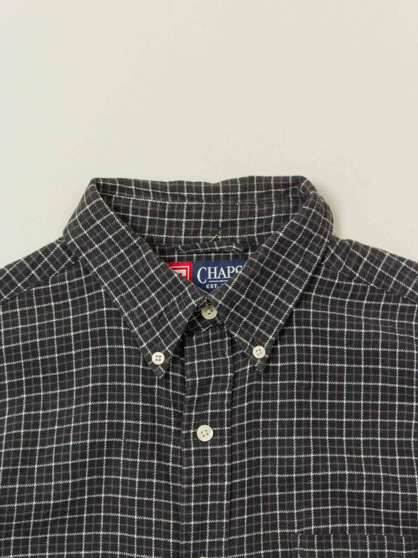 2000s Chaps Button-Down Flannel Shirt (M)