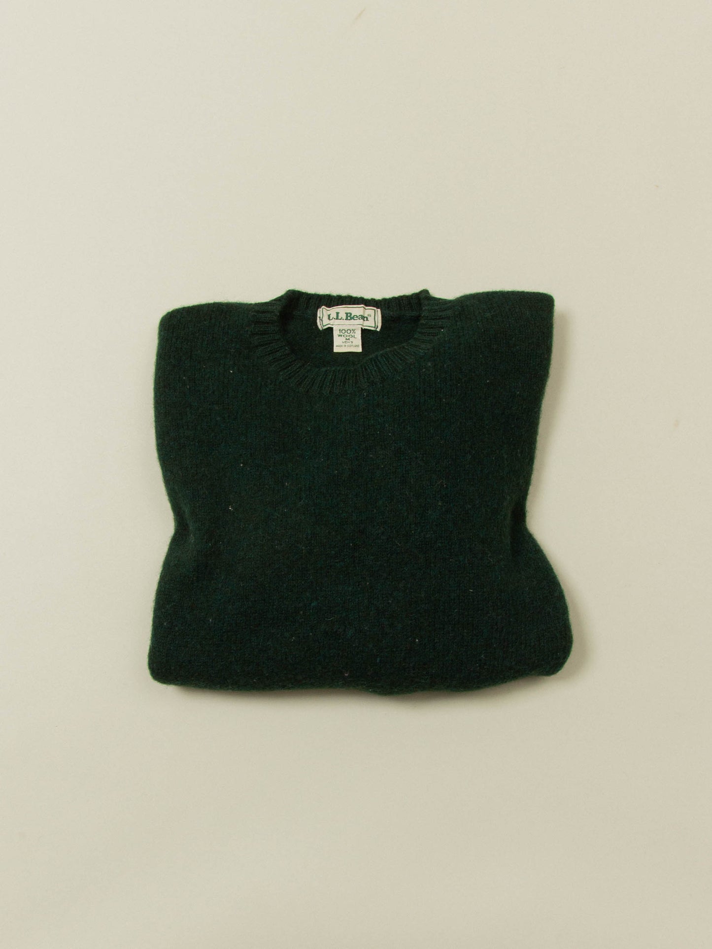 Vtg 1990s LL Bean Wool Sweater – Made in Scotland (M)