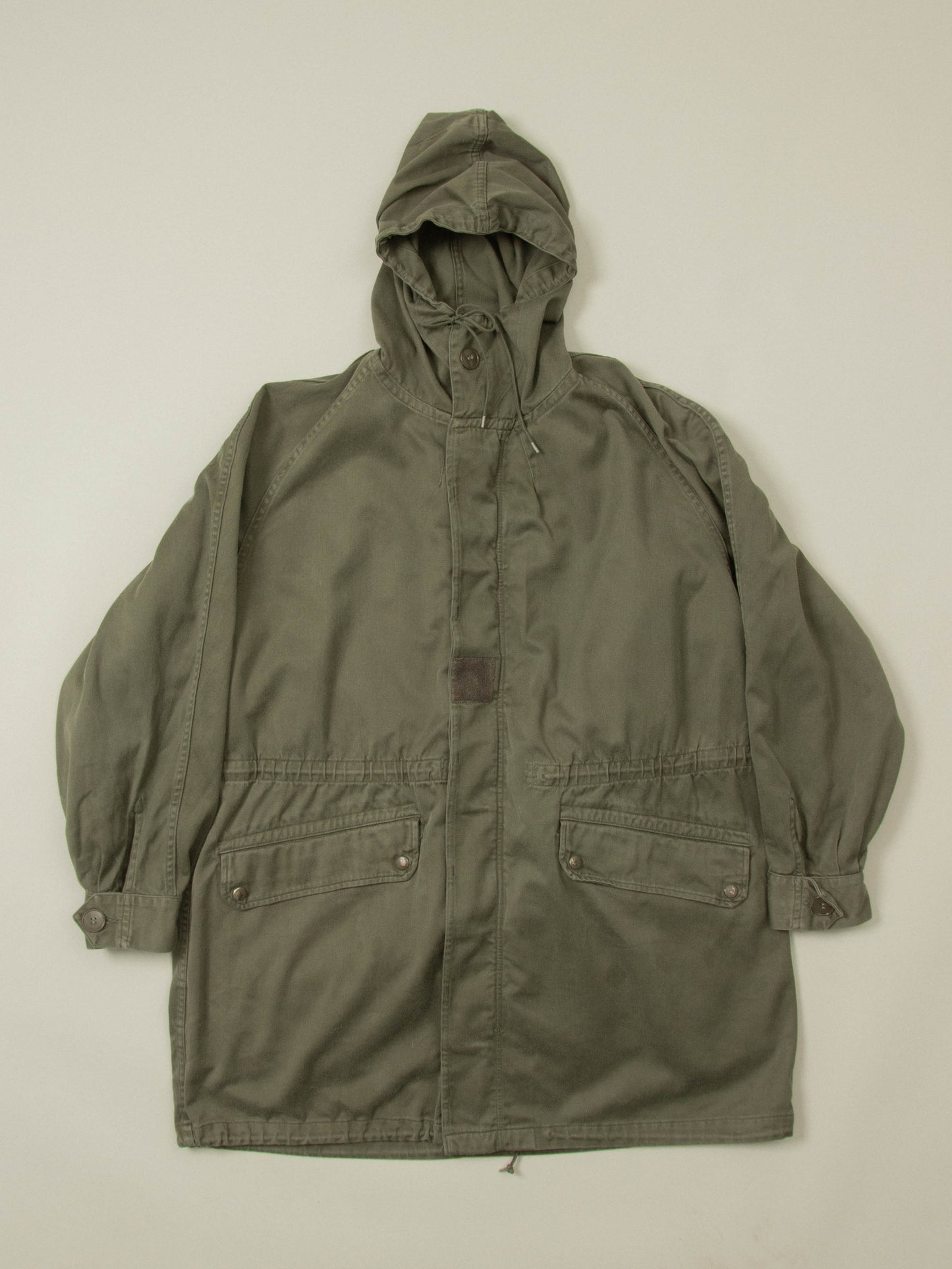 Vtg 1980s French Army Parka