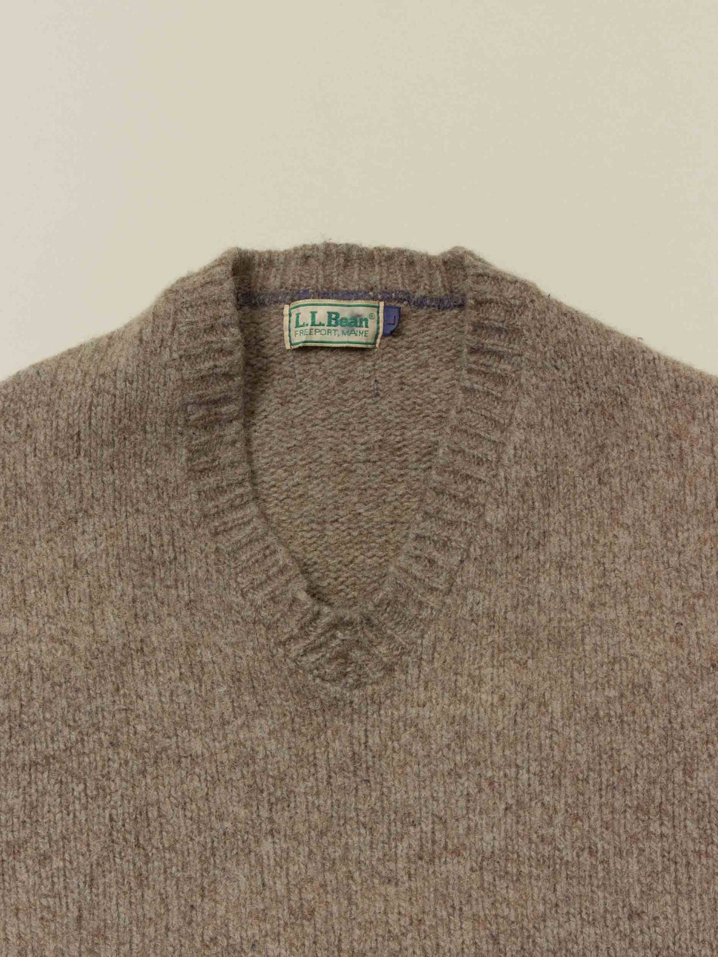 Vtg 1980s L.L. Bean Wool Vest – Made in USA (M)