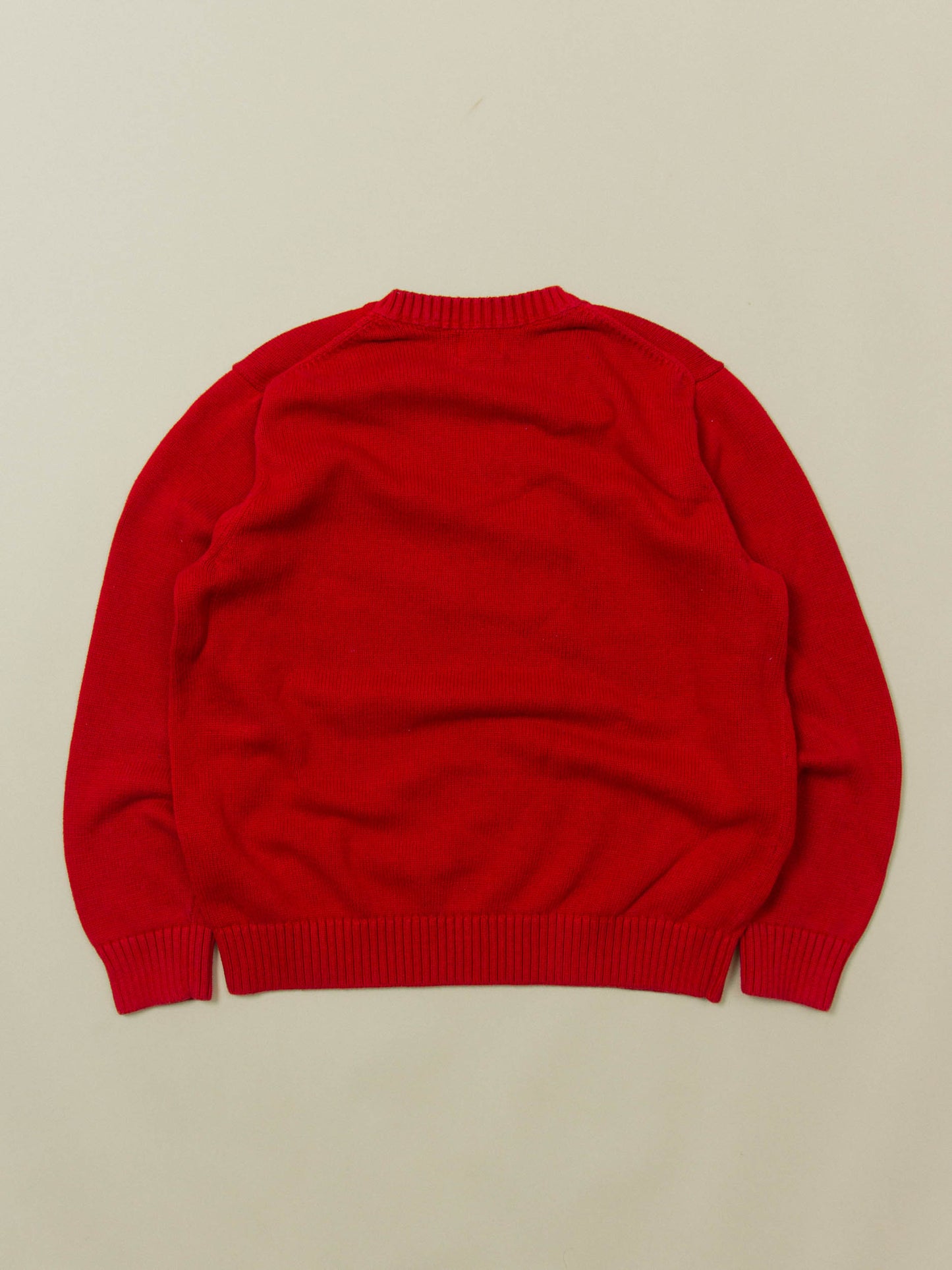 Vtg L.L. Bean V-Neck Sweater (L)