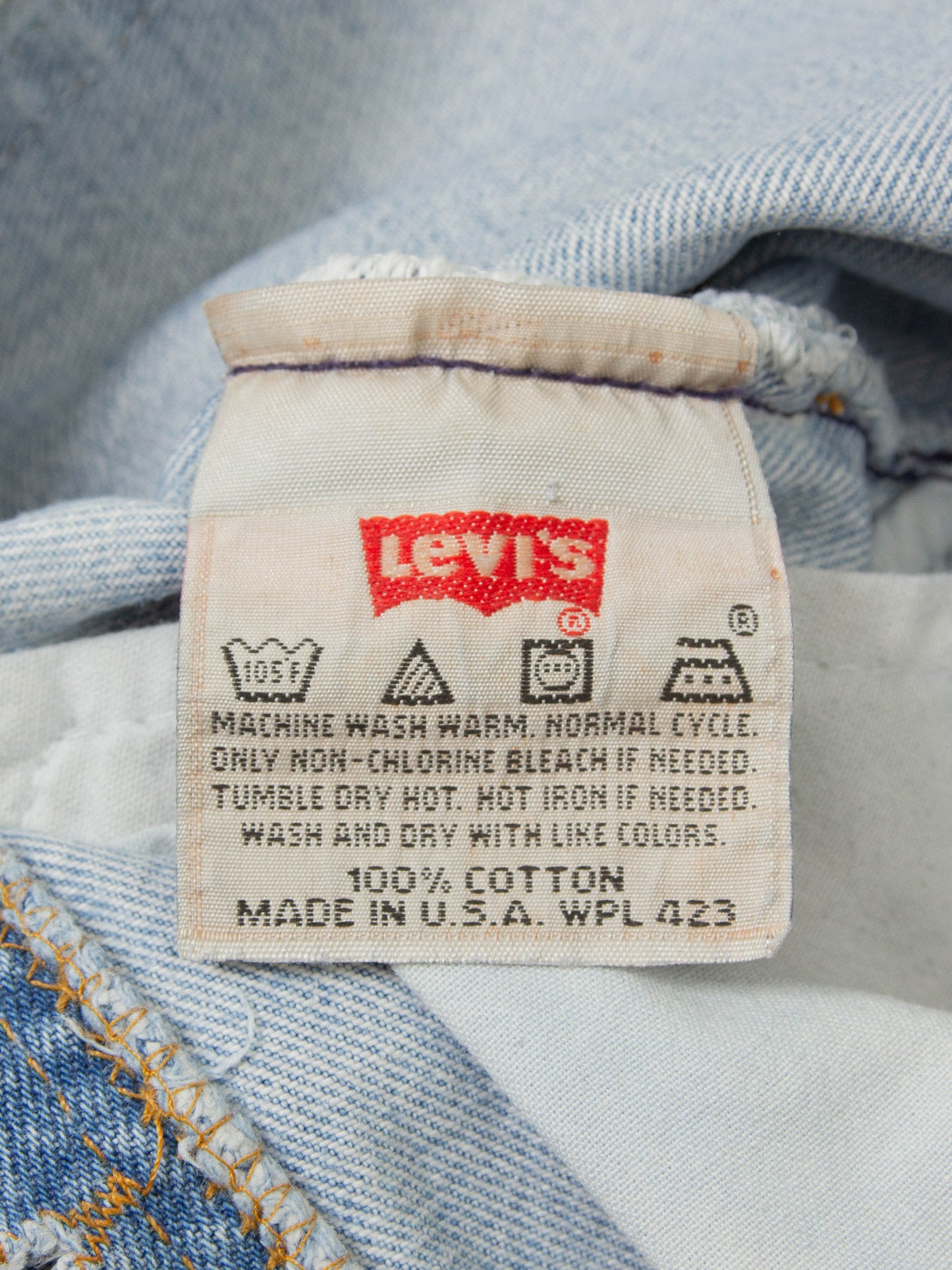 Vtg 1990s Levi's 501 Jeans - Made in USA (34x32)