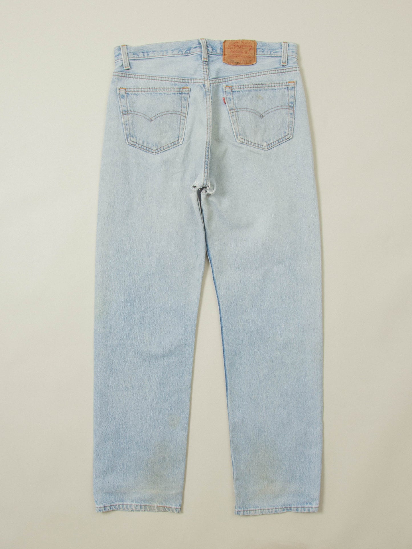 Vtg 1990s Levi's 501 Jeans - Made in USA (34x32)
