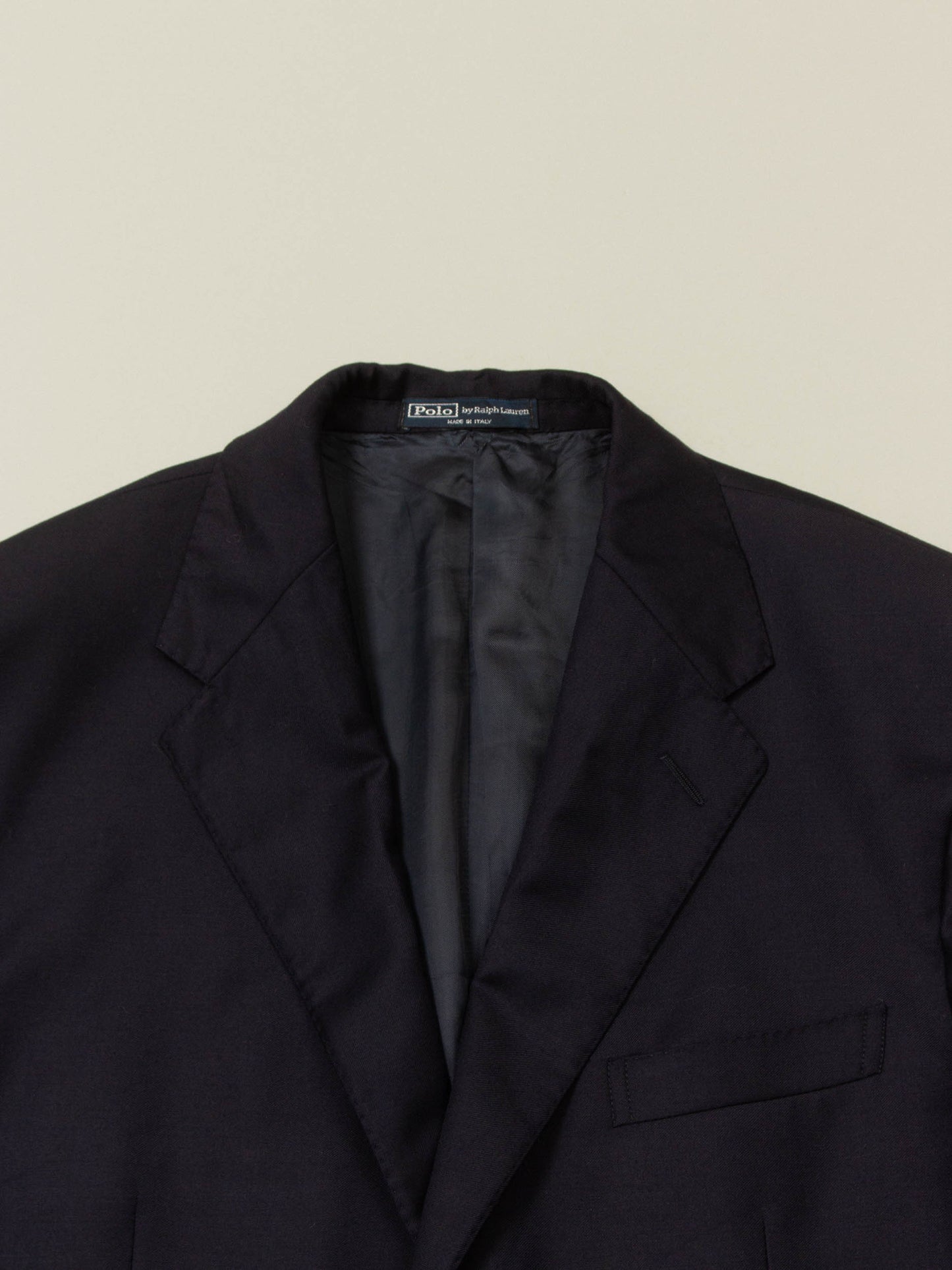 Vtg 1990s Ralph Lauren Wool Blazer Jacket – Made in Italy (L)