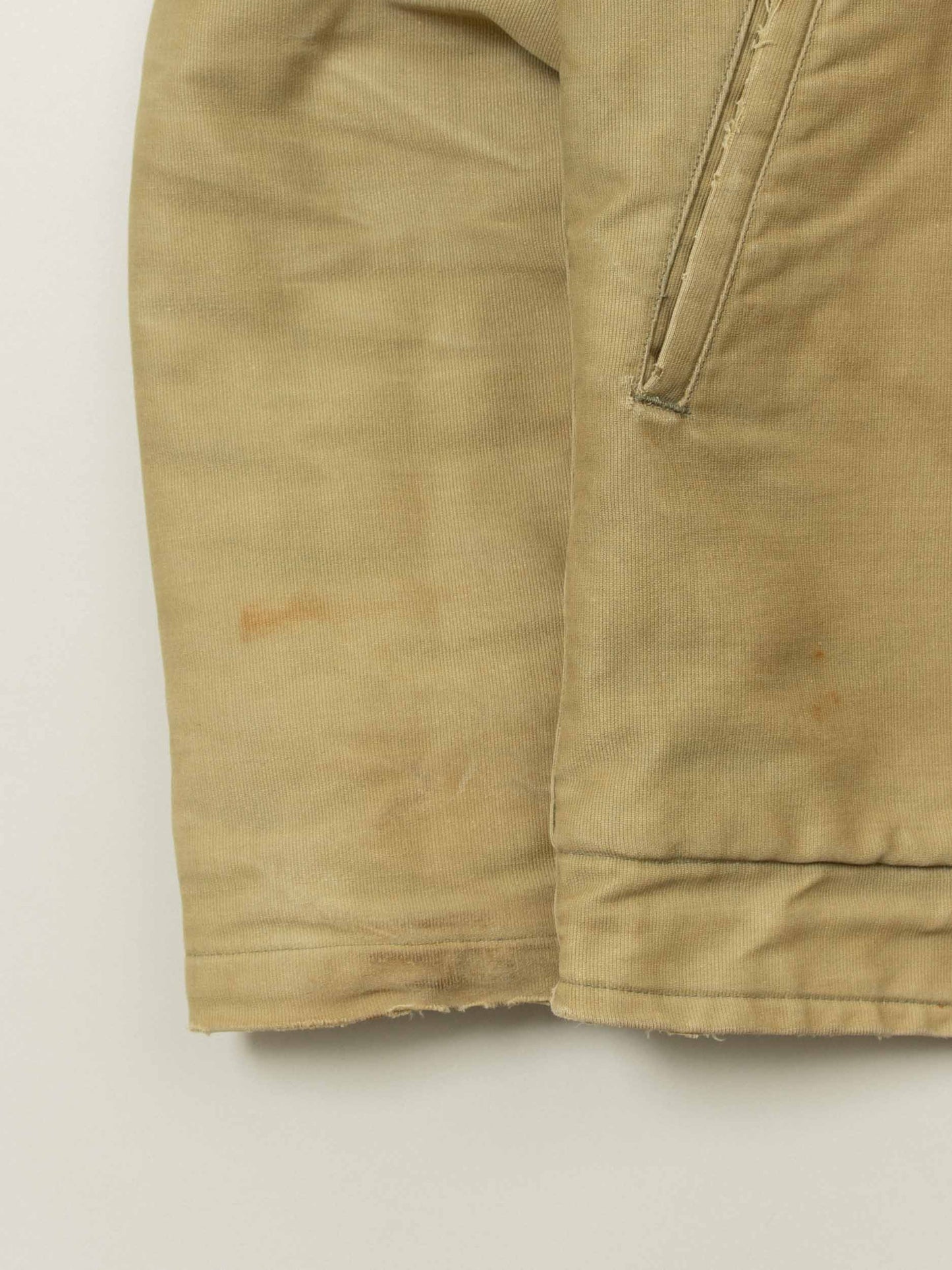 Vtg WWII US Navy N-1 Alpaca Deck Jacket (S/M)