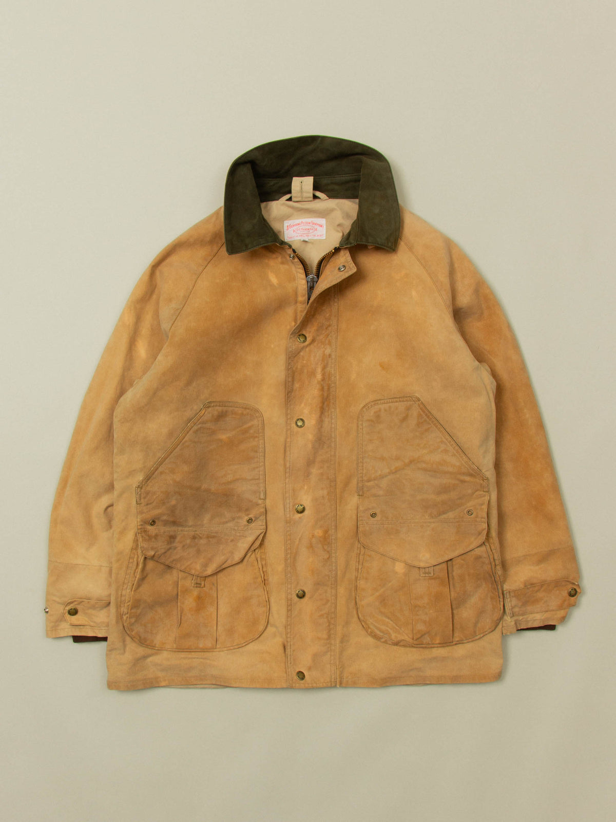 Vtg 1970s Filson Tin Cloth Workwear Jacket – Made in USA (M/L)