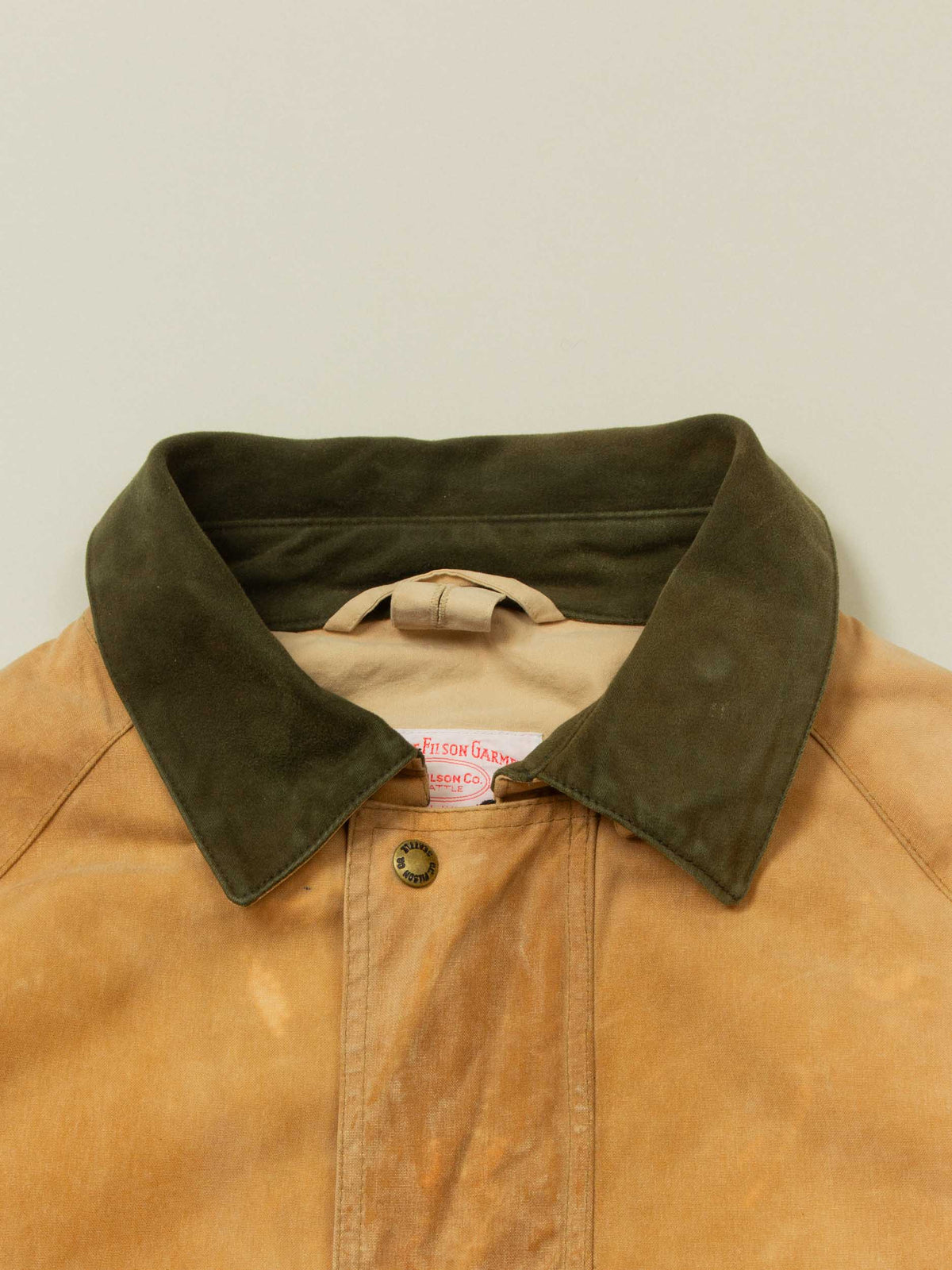 Vtg 1970s Filson Tin Cloth Workwear Jacket – Made in USA (M/L)