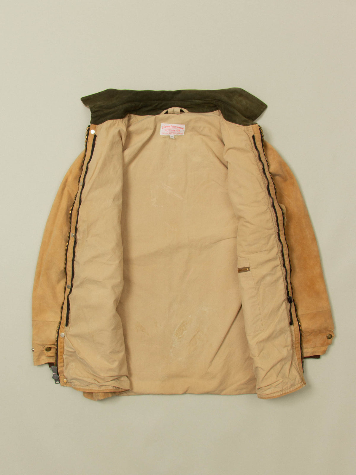 Vtg 1970s Filson Tin Cloth Workwear Jacket – Made in USA (M/L)