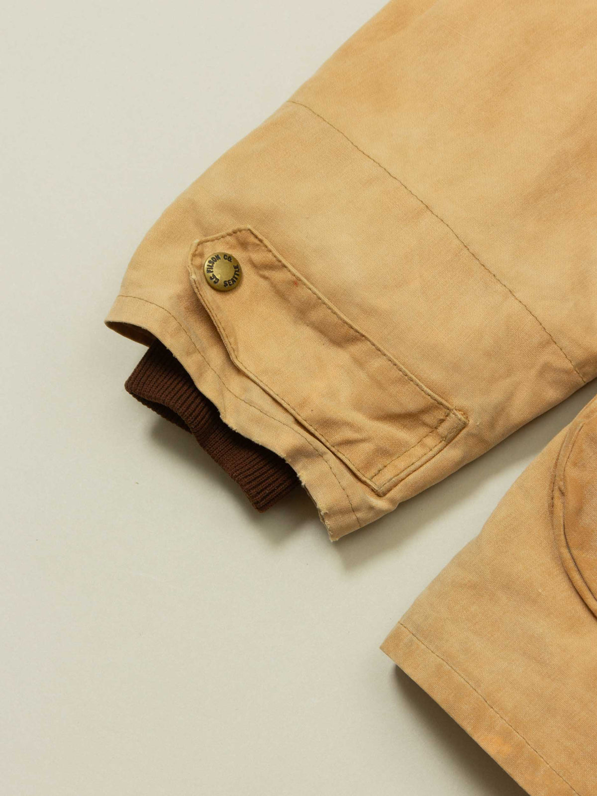Vtg 1970s Filson Tin Cloth Workwear Jacket – Made in USA (M/L)
