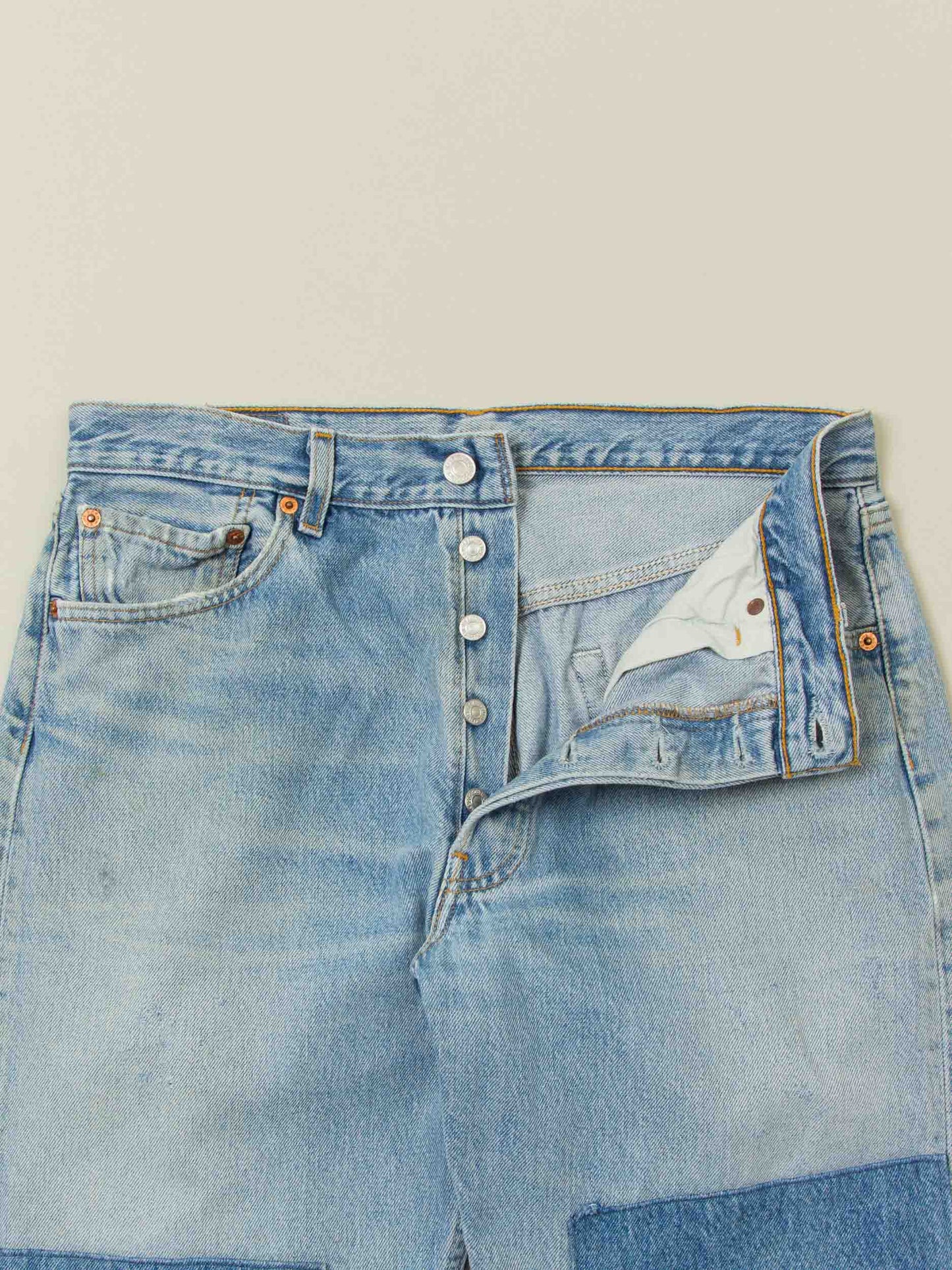 Vtg Patched Levi's 501 Jeans (30x30)