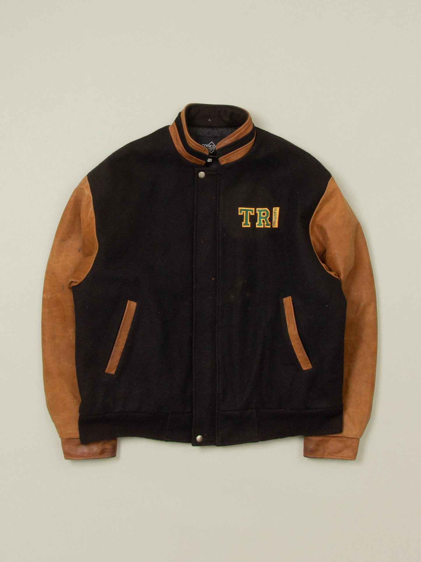 Vtg 1990s Varsity Wool Jacket – Made in Canada (XL)