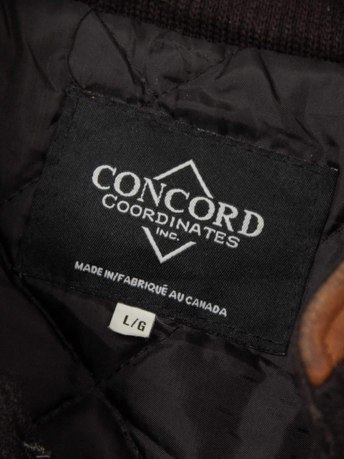 Vtg 1990s Varsity Wool Jacket – Made in Canada (XL)