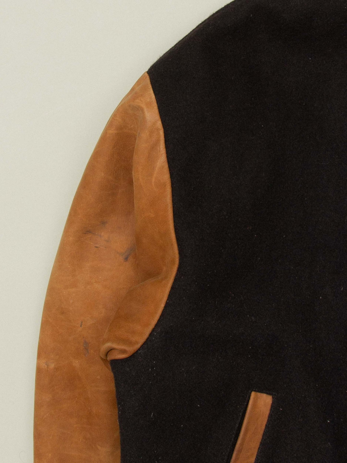 Vtg 1990s Varsity Wool Jacket – Made in Canada (XL)