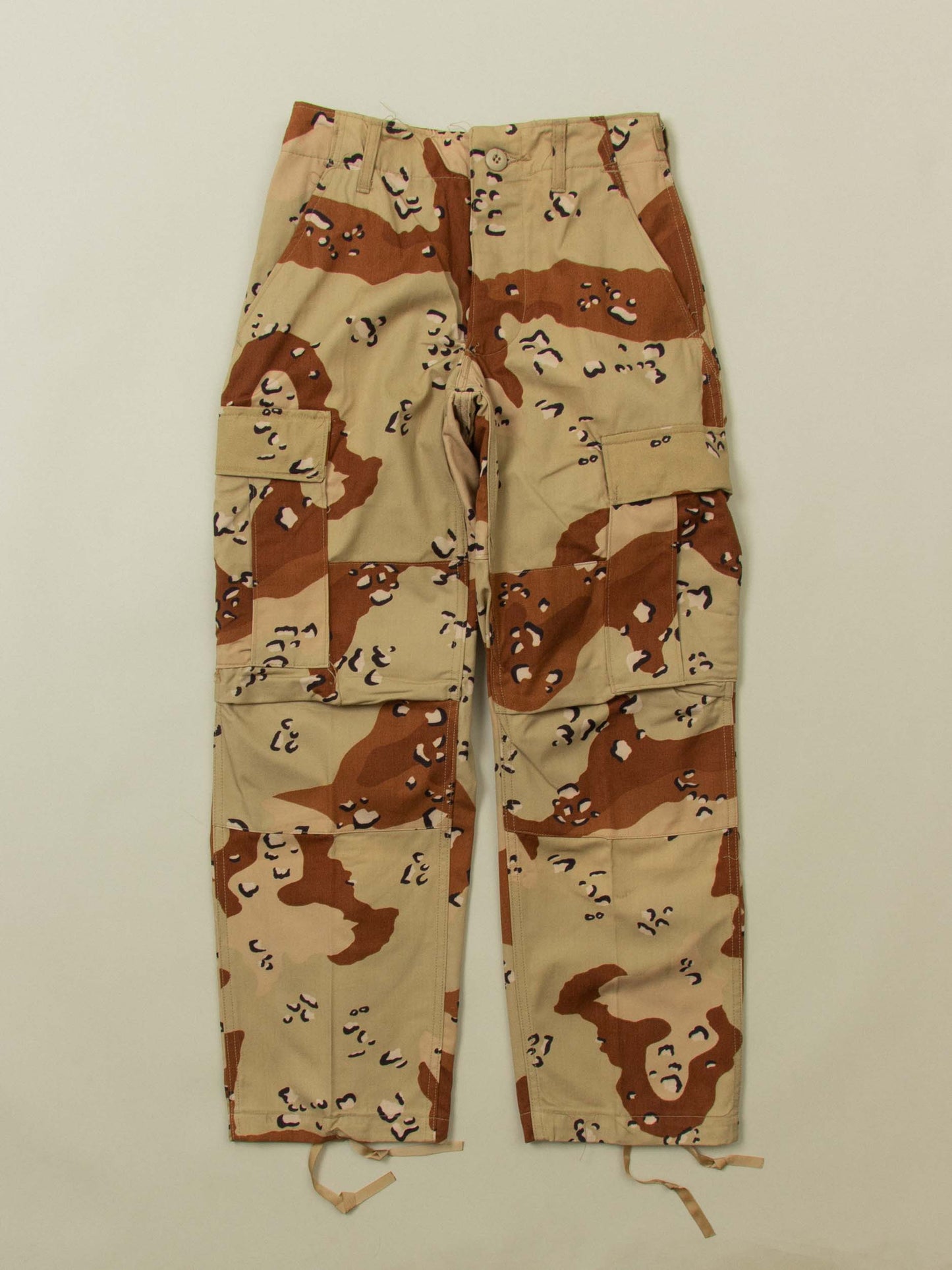 Vtg US Army Chocolate Chip Desert Camo Trousers (XS)