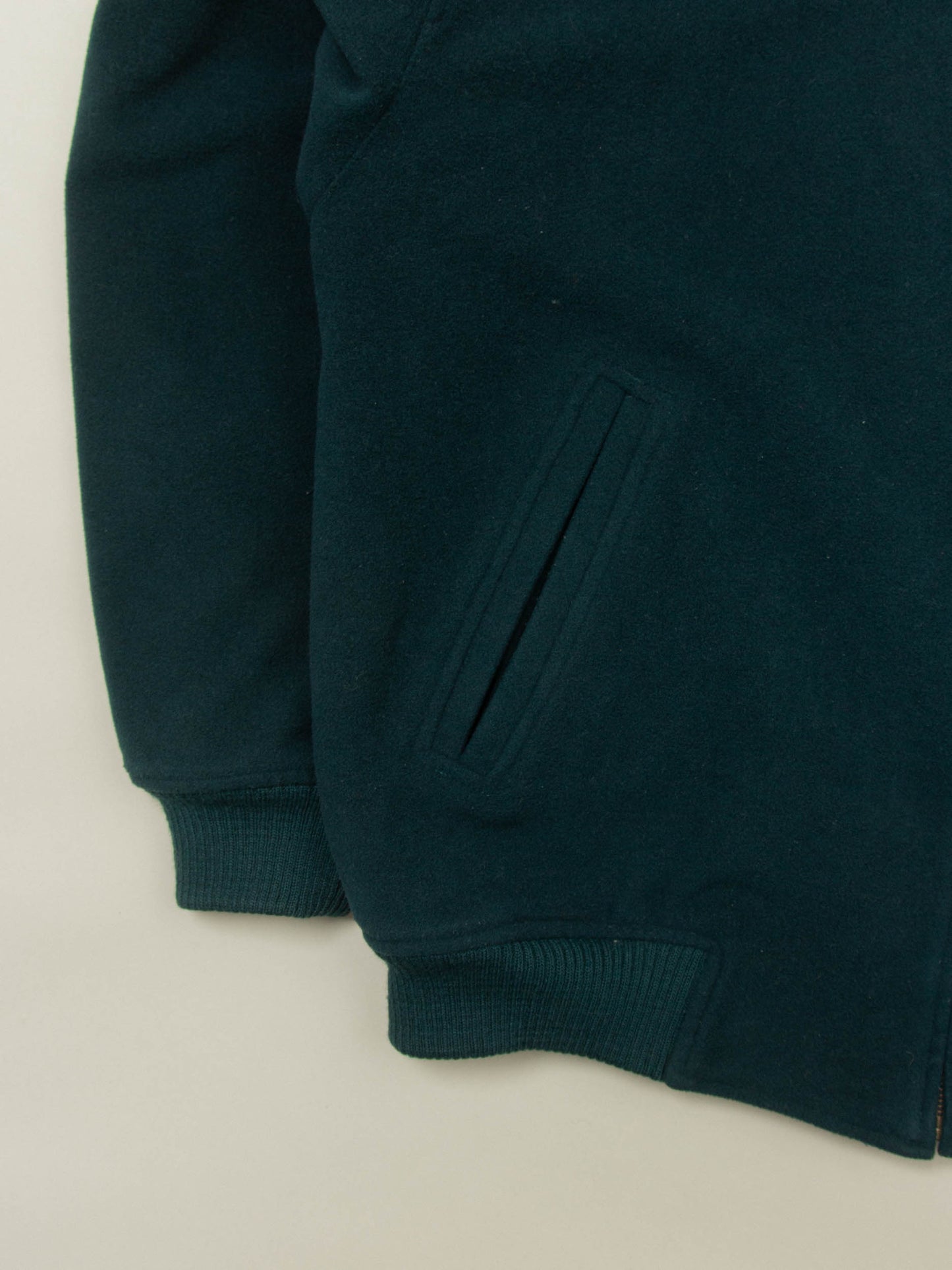 Vtg 1980s Lacoste Reversible Bomber Jacket (L)