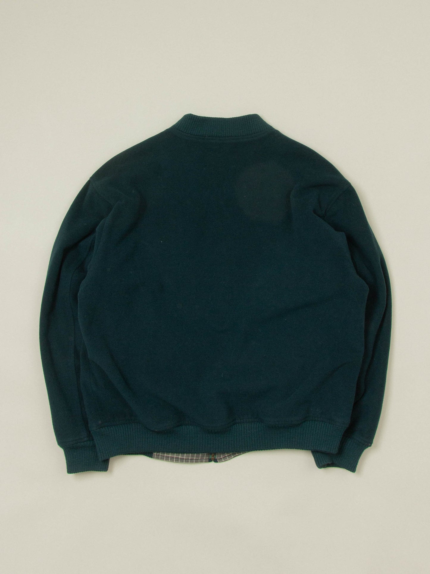 Vtg 1980s Lacoste Reversible Bomber Jacket (L)
