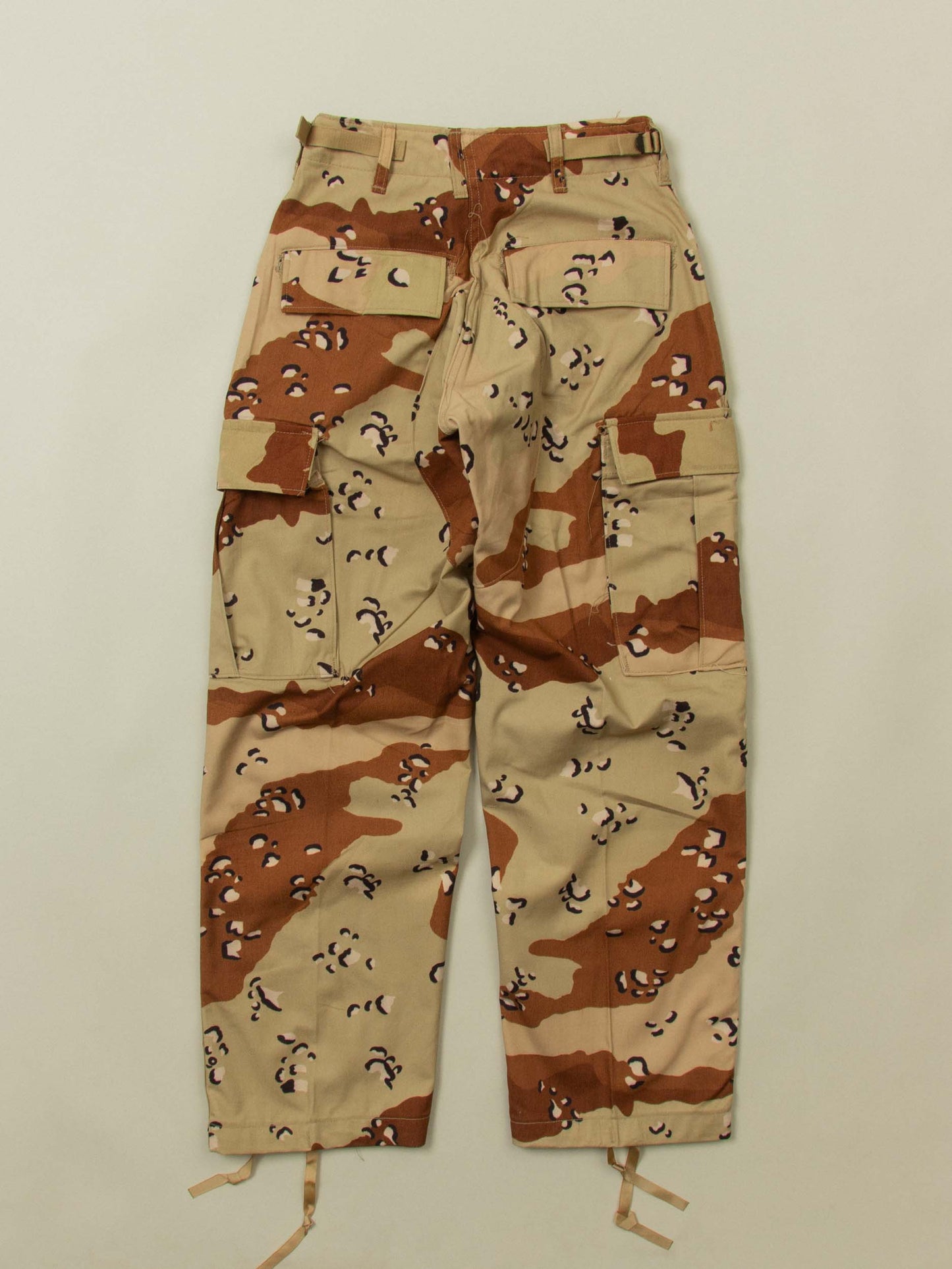 Vtg US Army Chocolate Chip Desert Camo Trousers (XS)