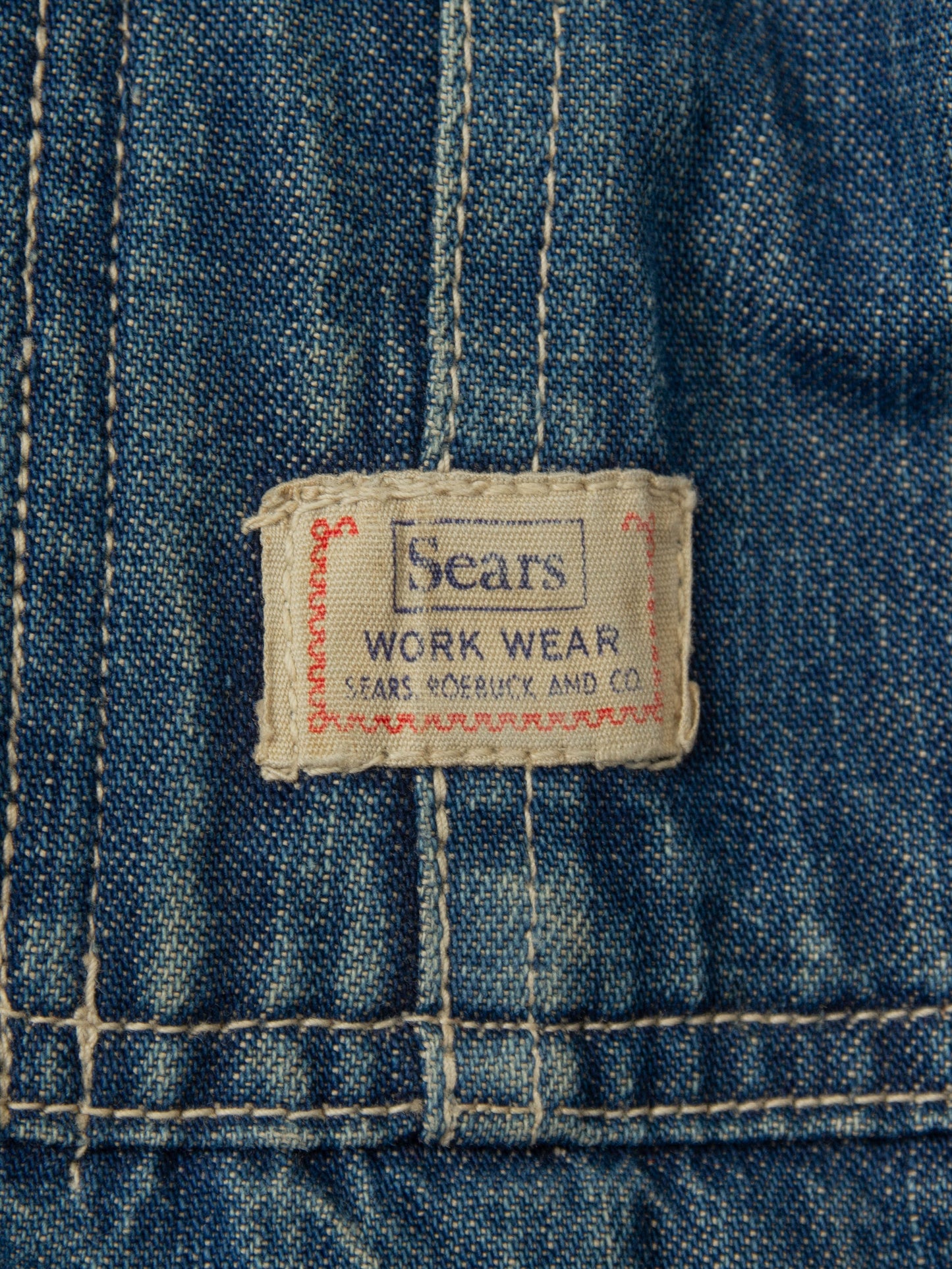 Vtg 1950s Sears Roebuck Loco Chore Jacket (M)