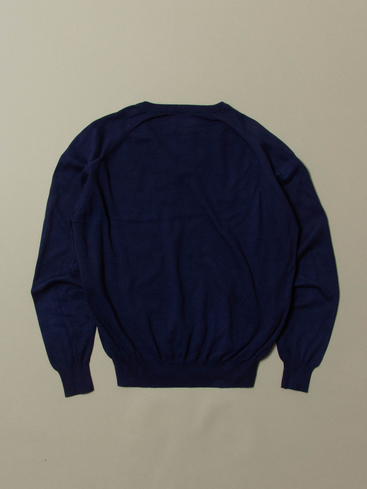 Vtg 1990s L.L. Bean V-Neck Sweater – Made in USA (L)
