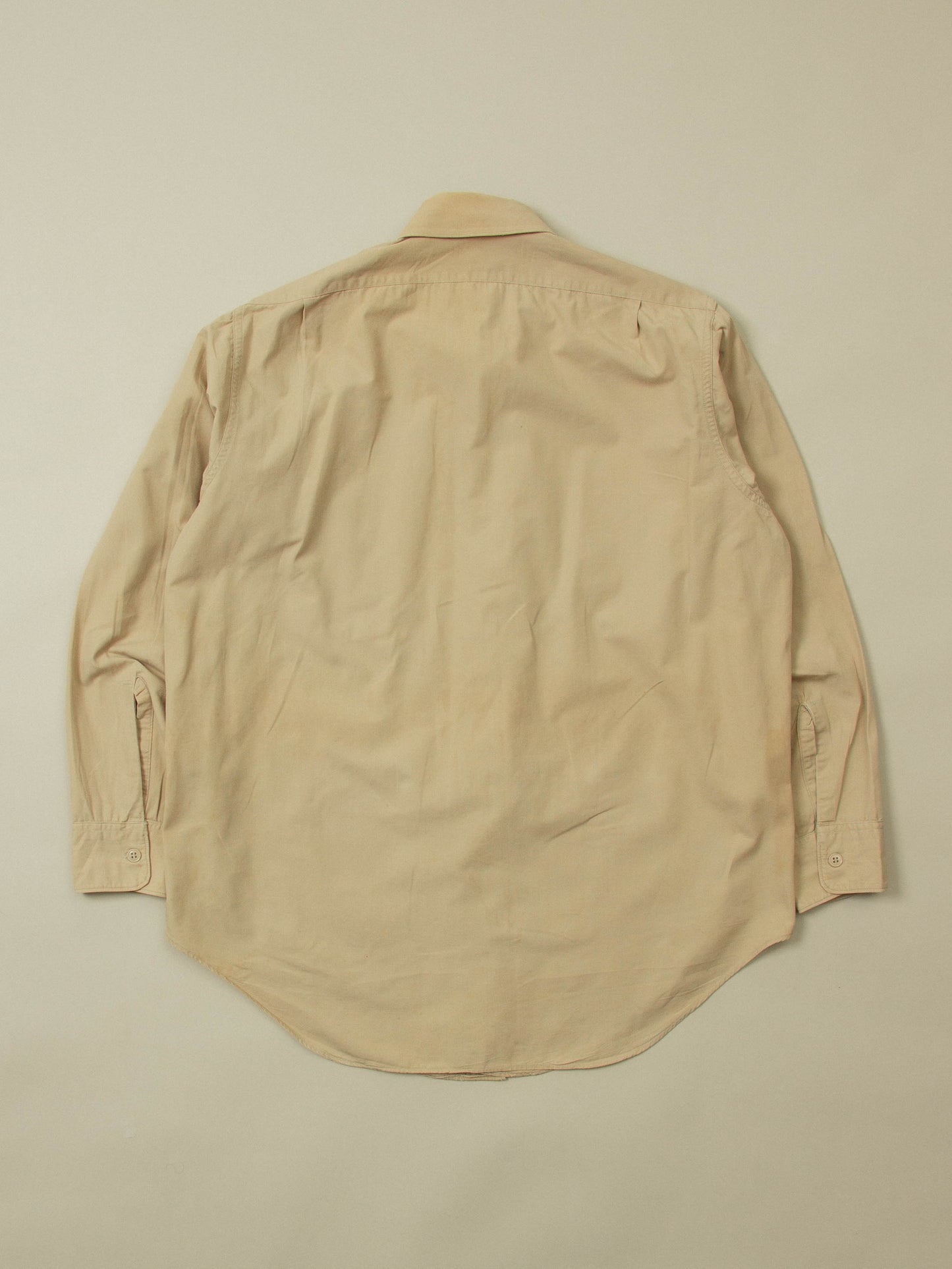 Vtg 1960s US Army Khaki Shirt (S/M)