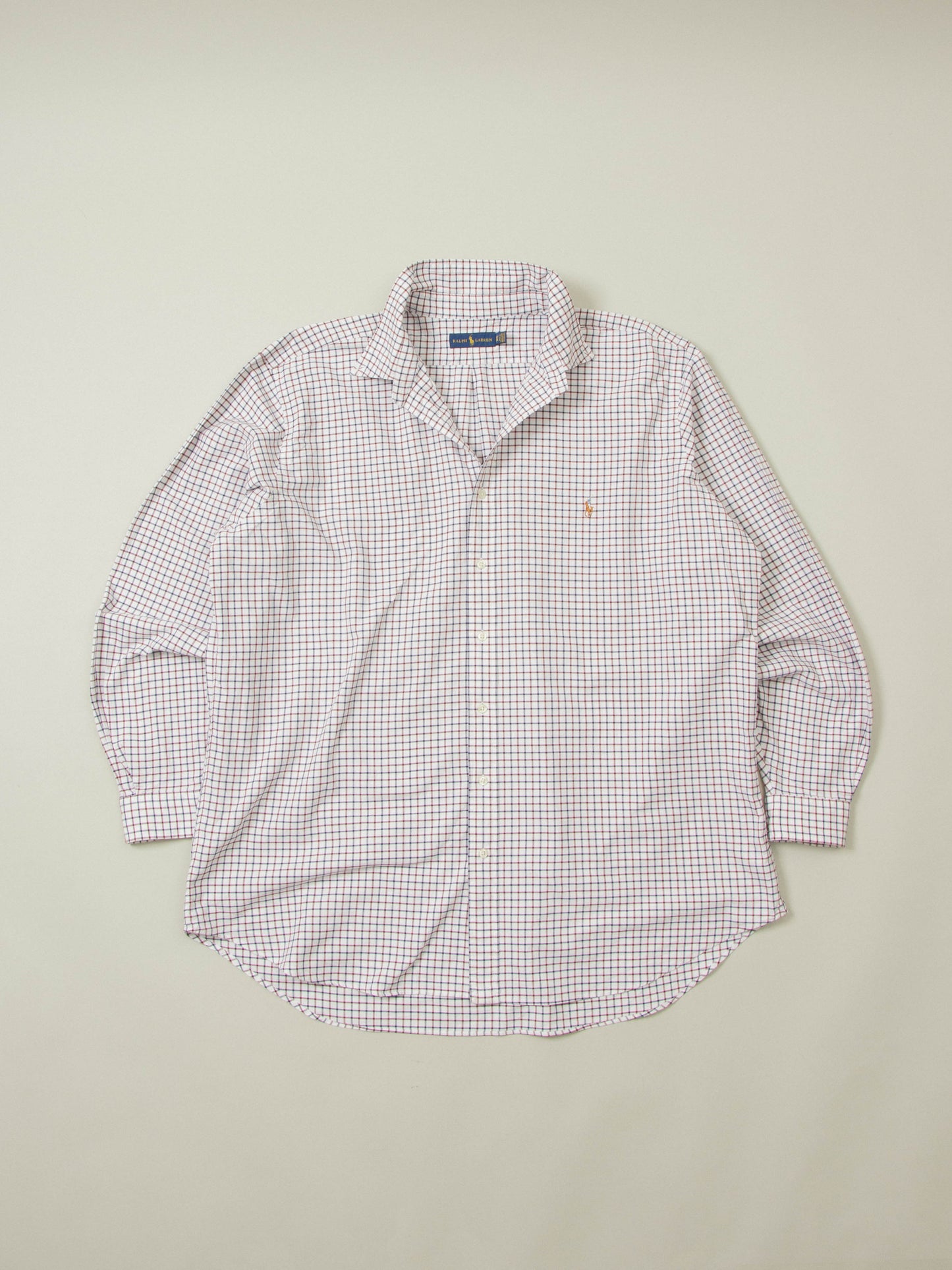 2000s Checkered Ralph Lauren Shirt (XXL)
