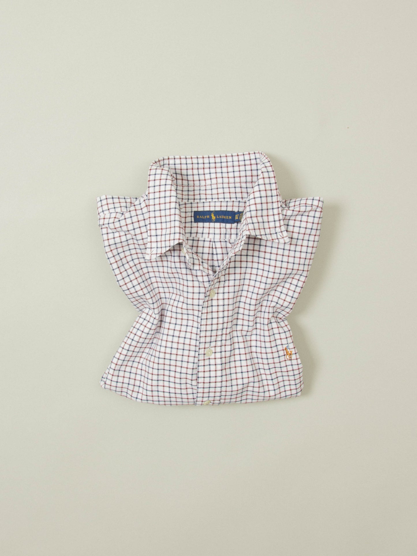 2000s Checkered Ralph Lauren Shirt (XXL)