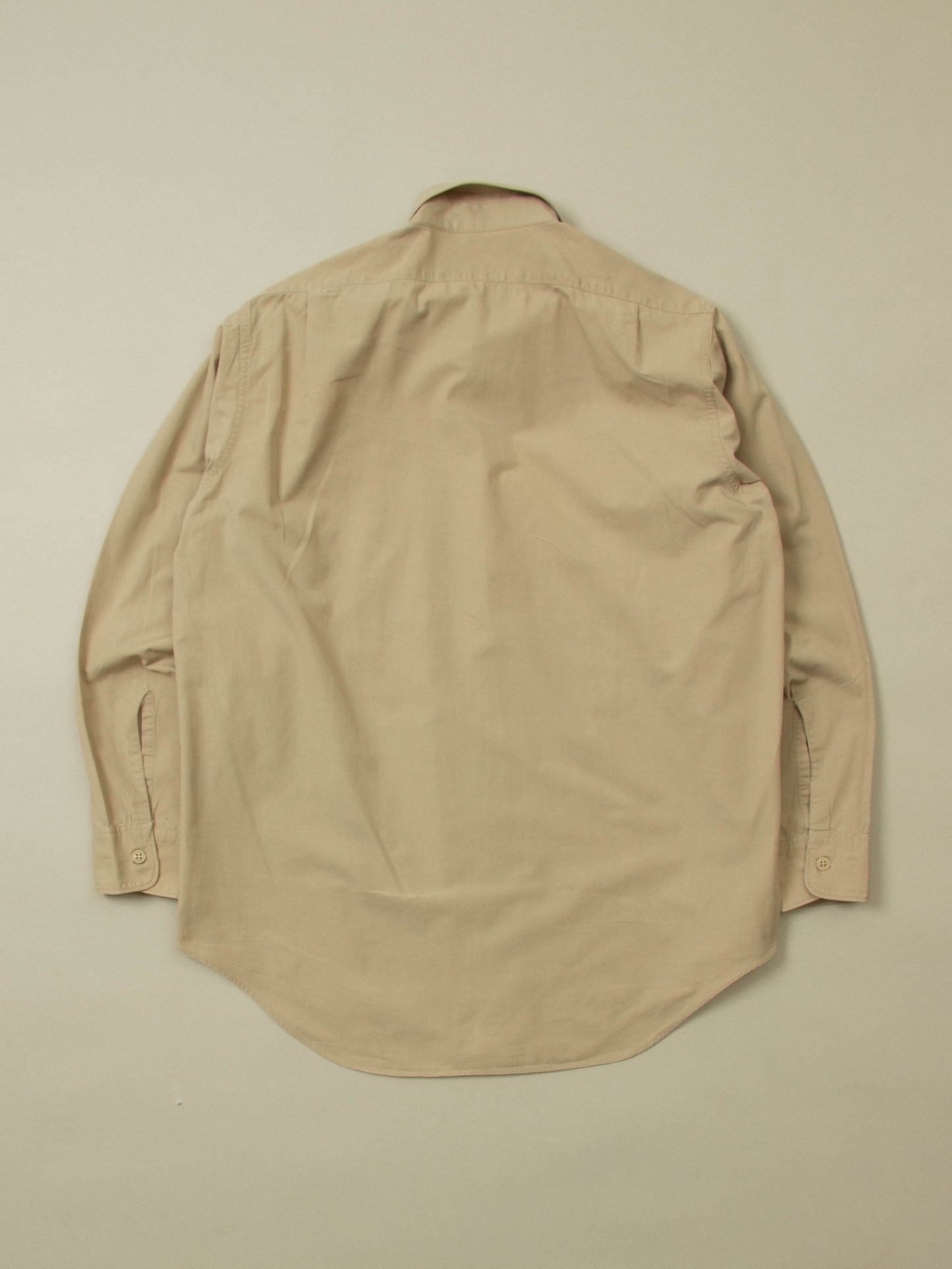 Vtg 1960s US Army Khaki Shirt (S)