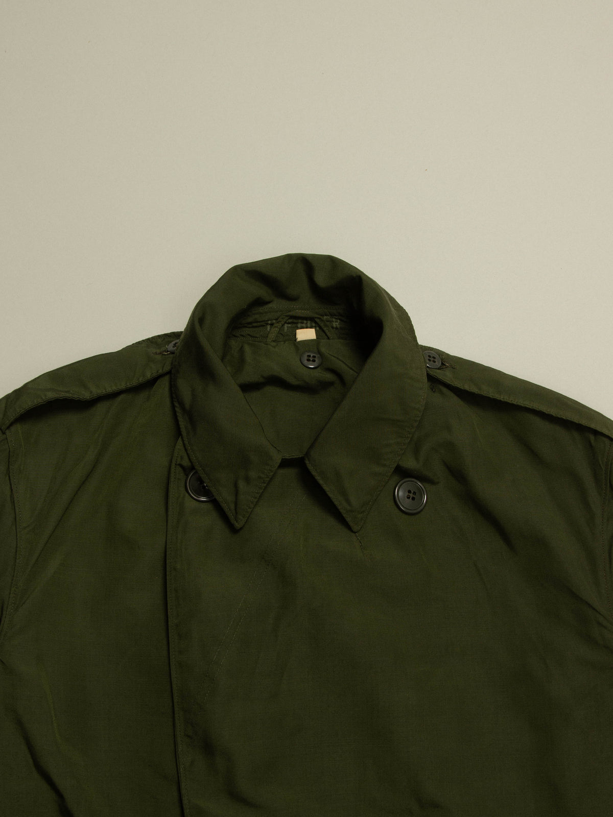 Vtg 1950s US Army M-50 Trench Coat - Made in USA (XL)