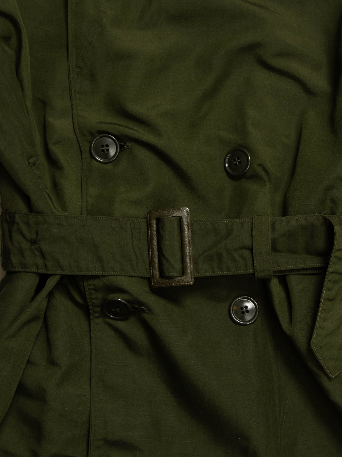 Vtg 1950s US Army M-50 Trench Coat - Made in USA (XL)