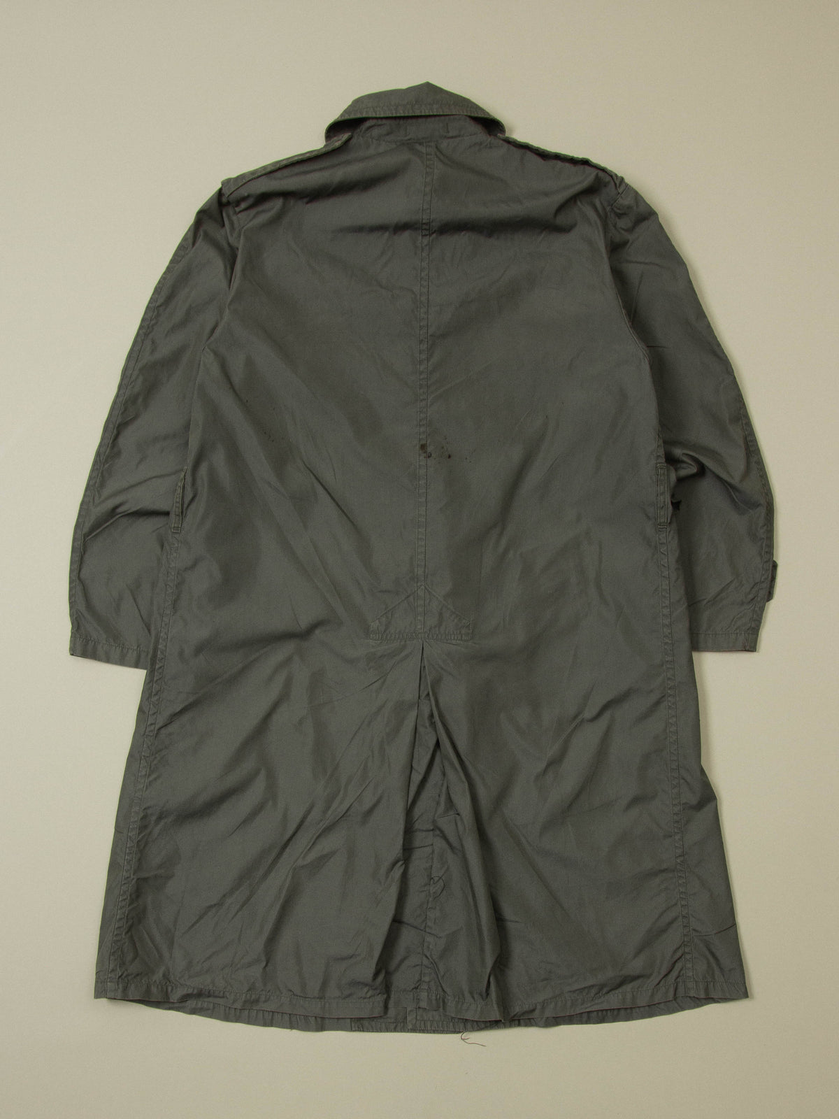 Vtg 1990s Double Breasted US Army Trench Coat (L)