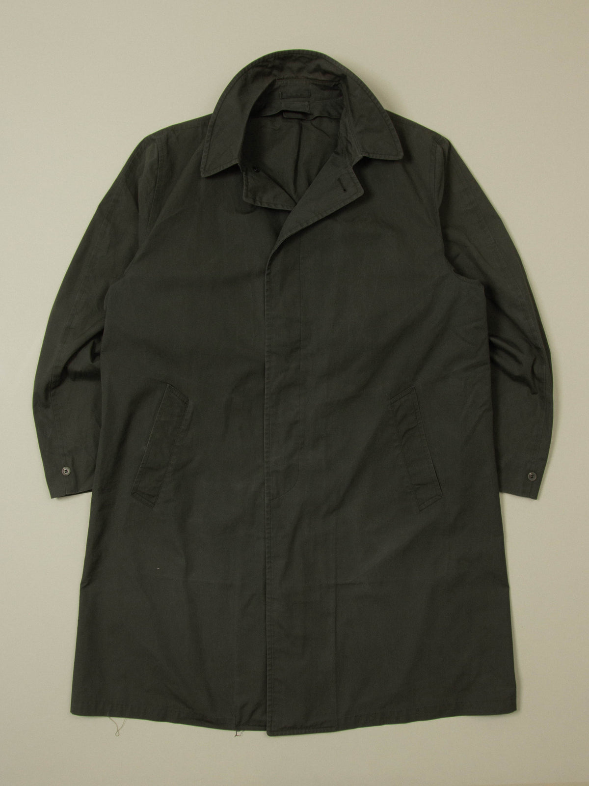 Vtg 1970s Harbor Master Trench Coat - Made in USA (L)