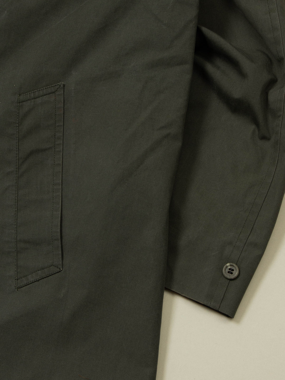 Vtg 1970s Harbor Master Trench Coat - Made in USA (L)