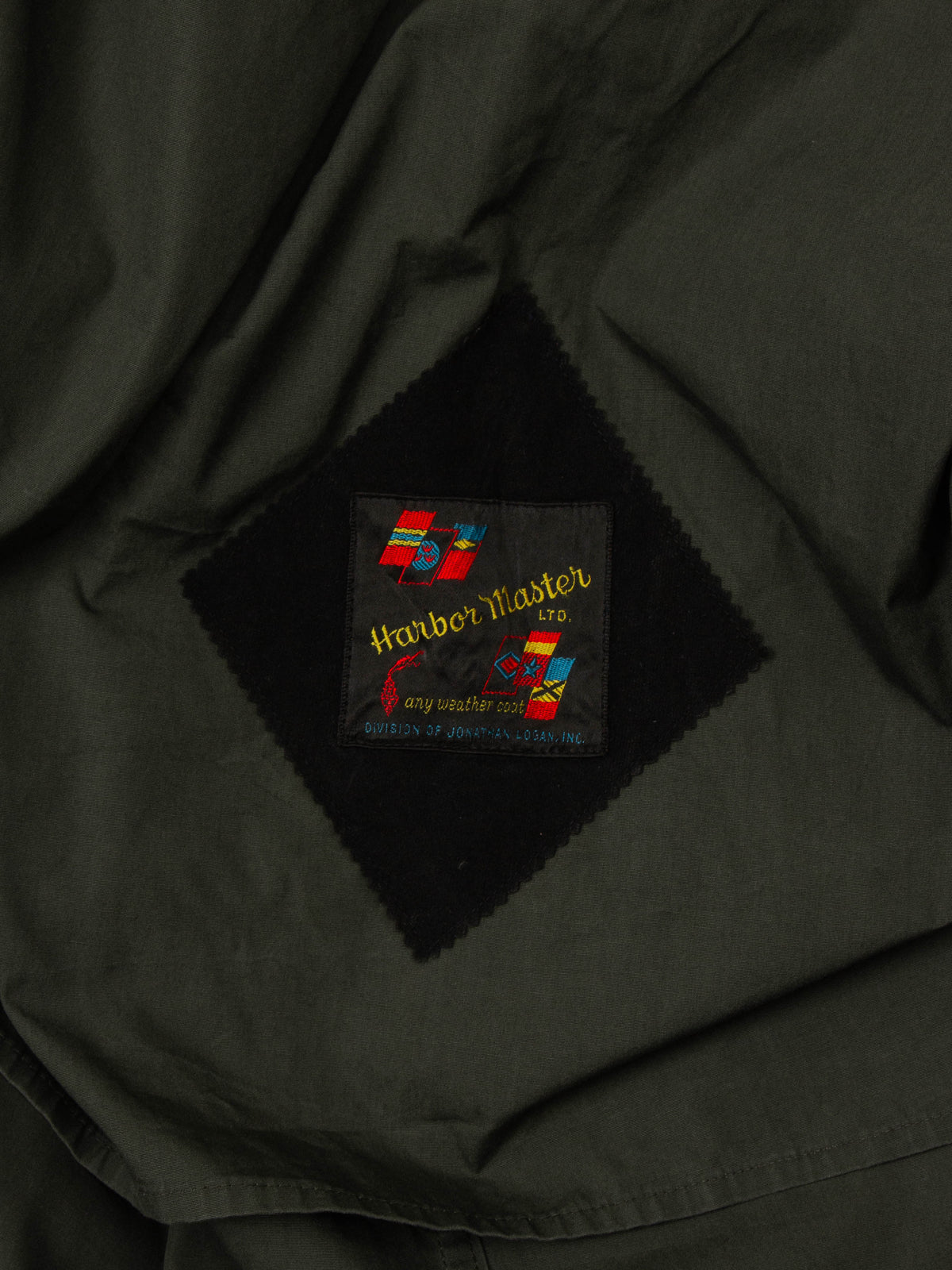 Vtg 1970s Harbor Master Trench Coat - Made in USA (L)