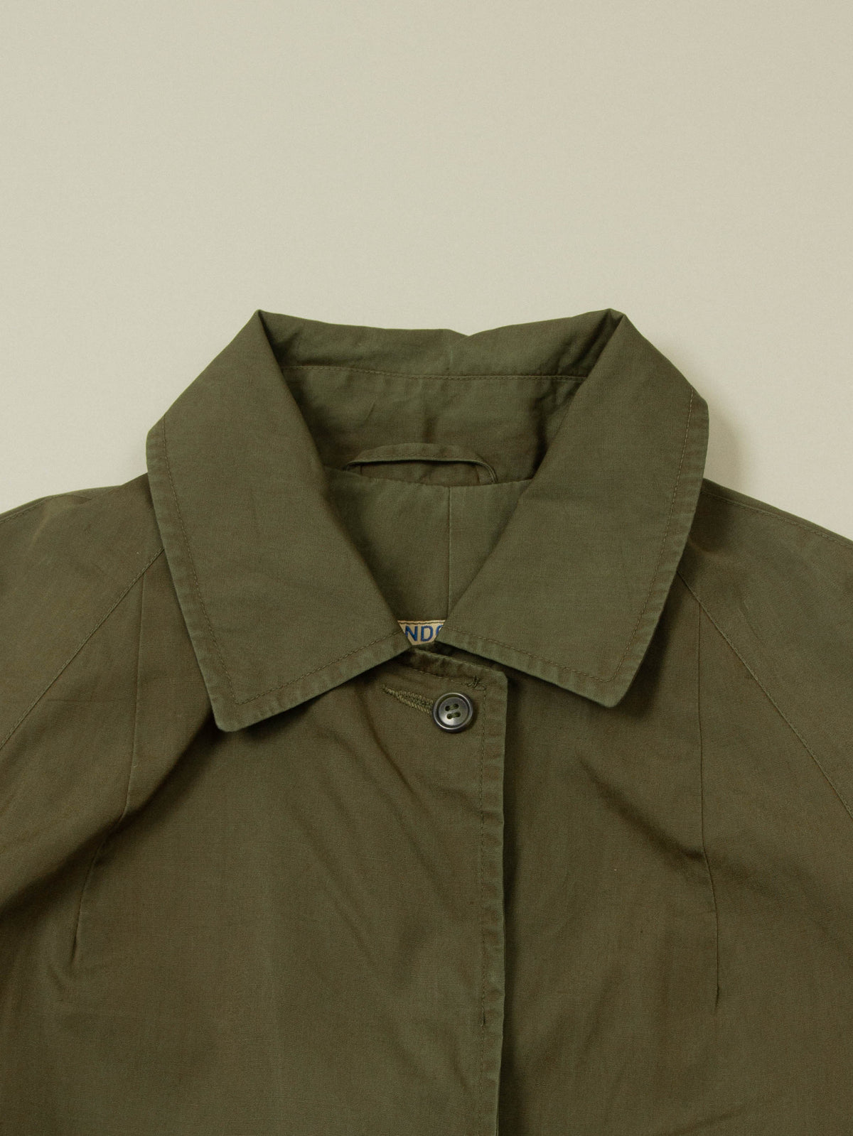 Vtg 1960s Raglan Trench/Rain Coat – Made in UK (Women's M)